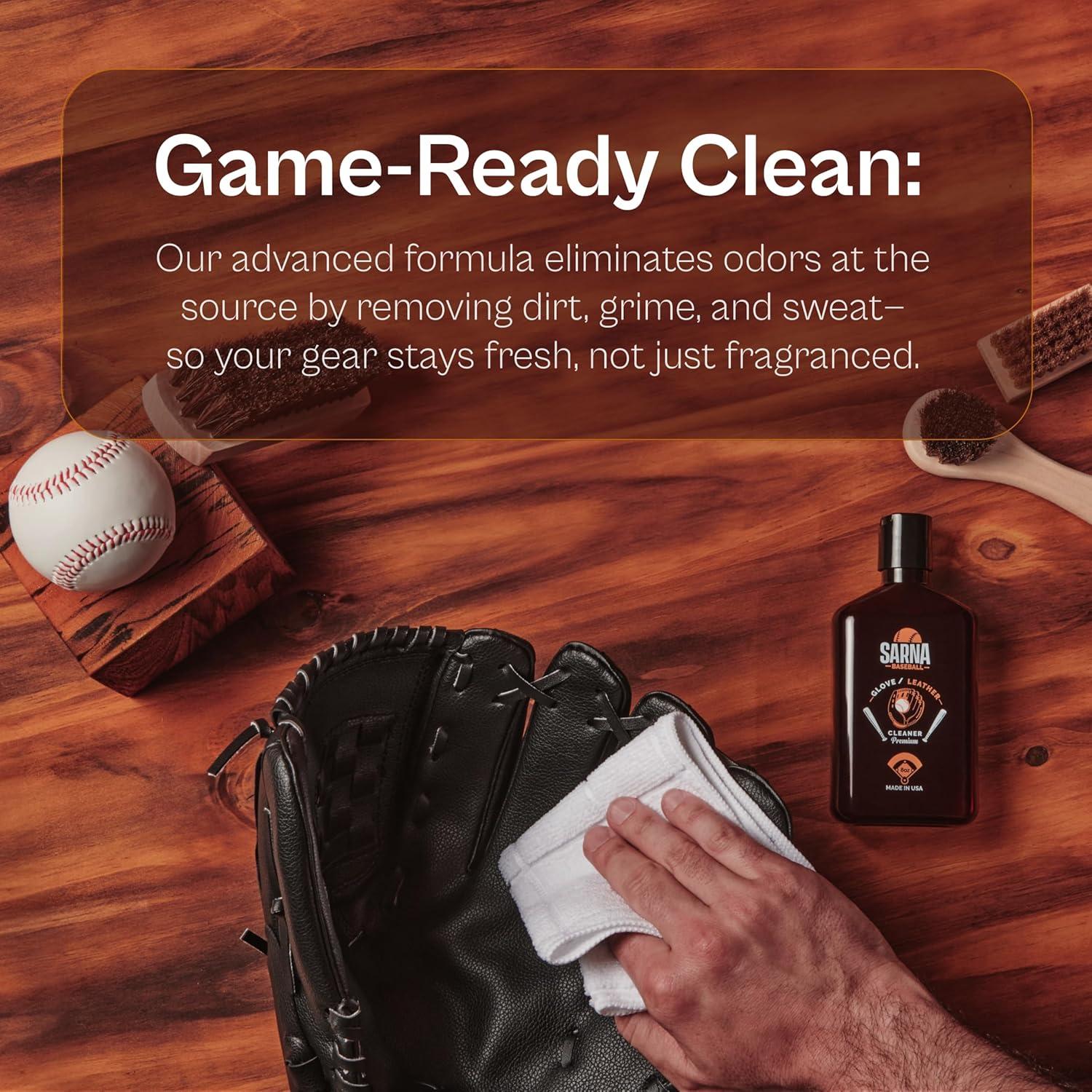 Limpiador de Guantes de Béisbol Sarna 226 g - Fórmula Suave