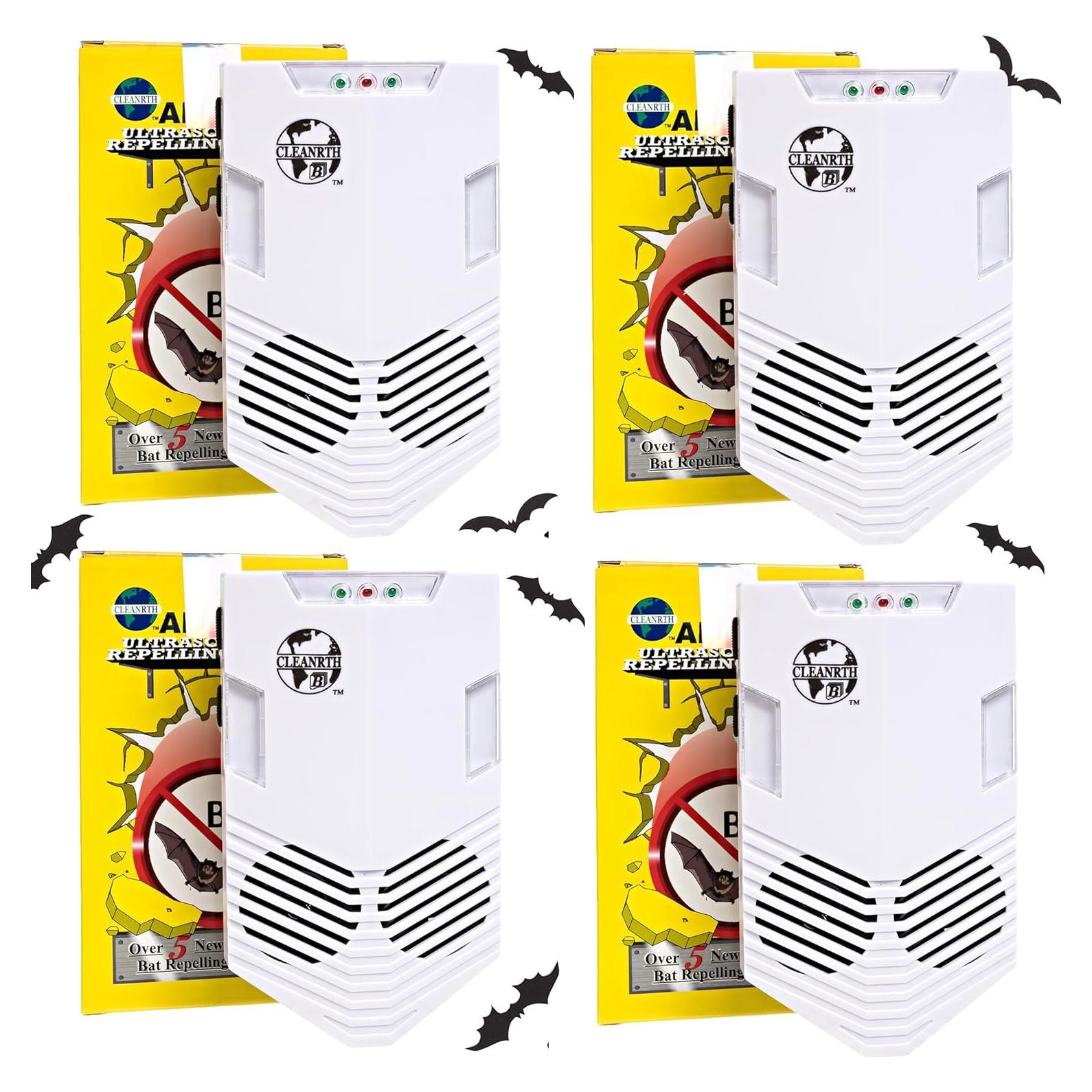 Repelente de Murciélagos Cleanrth CB006 - 4 Unidades Ultrasonido