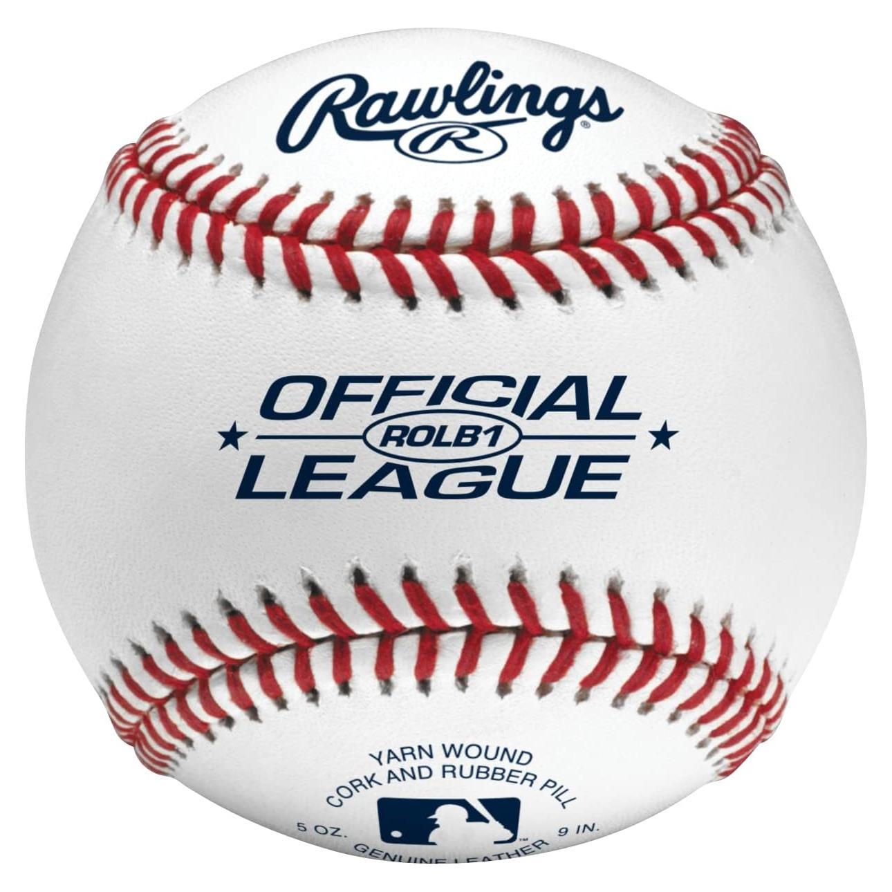 Pelotas de béisbol Rawlings ROLB1 Juvenil 14U 12 unidades