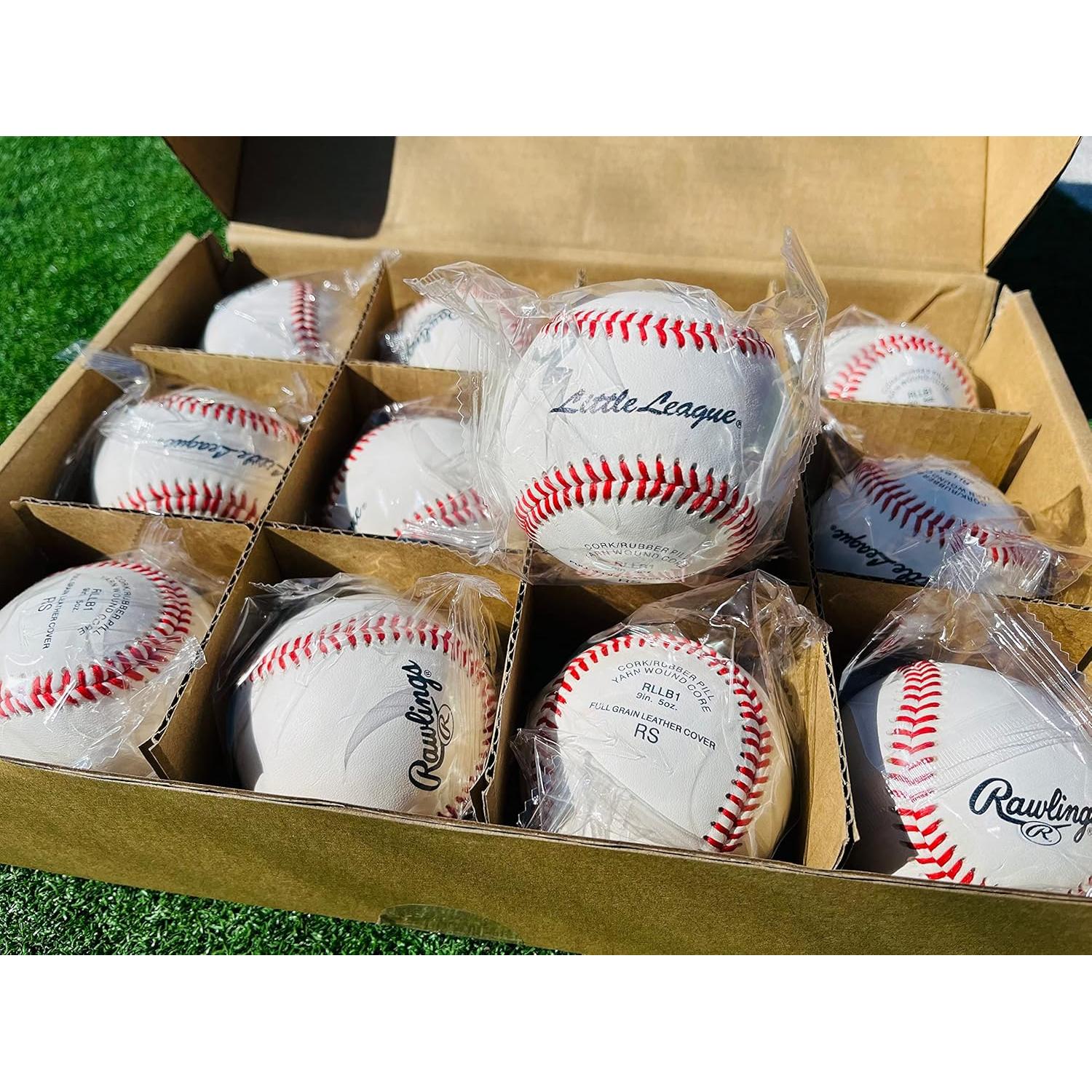 Pelotas de béisbol Rawlings RLLB1 Juvenil 14U - Docena