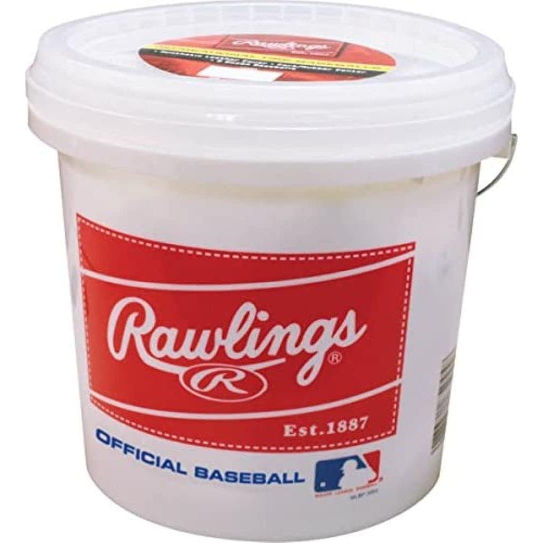 Pelotas de béisbol Rawlings 8U Recreativas - Cubo 24 Unidades