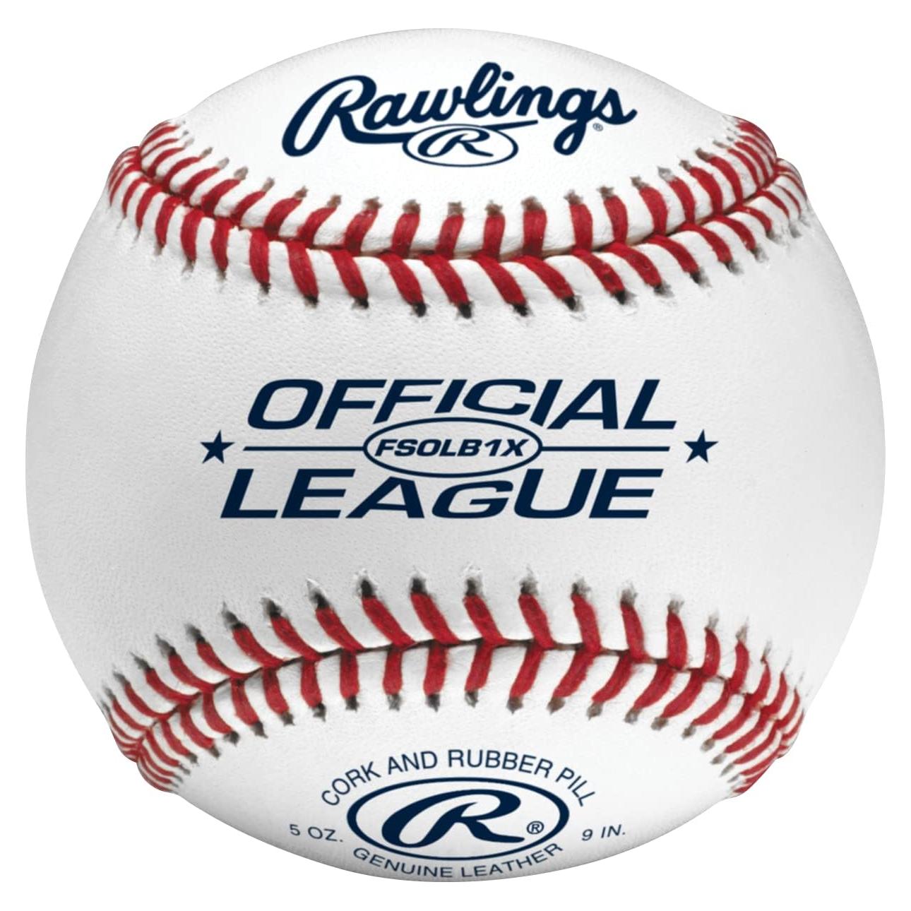 Pelota de Béisbol de Práctica Rawlings PELO PLANO FSOLB1X 1.36 kg