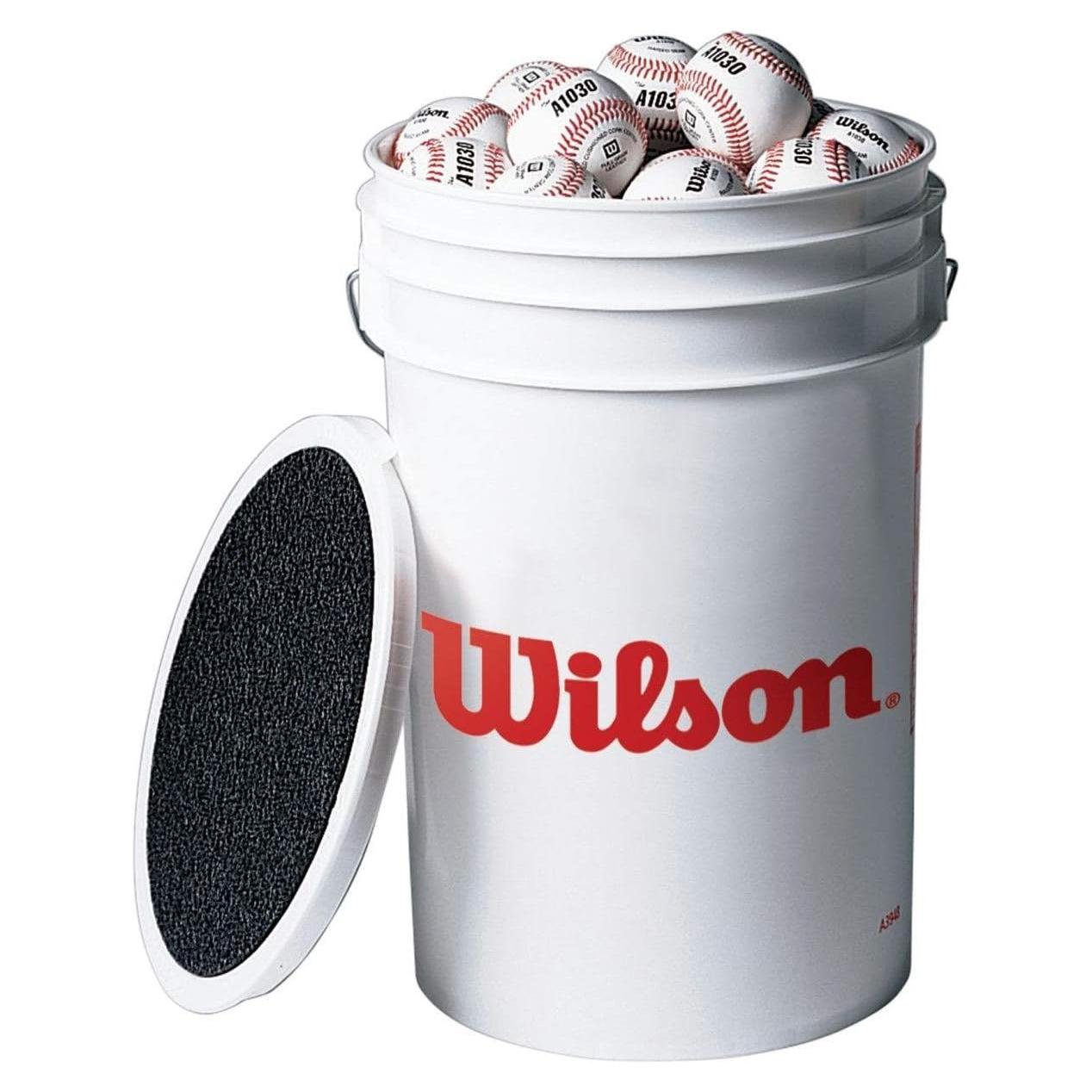 Pelotas de Béisbol Wilson A1030 Champion Series - Cubo 3 Docenas