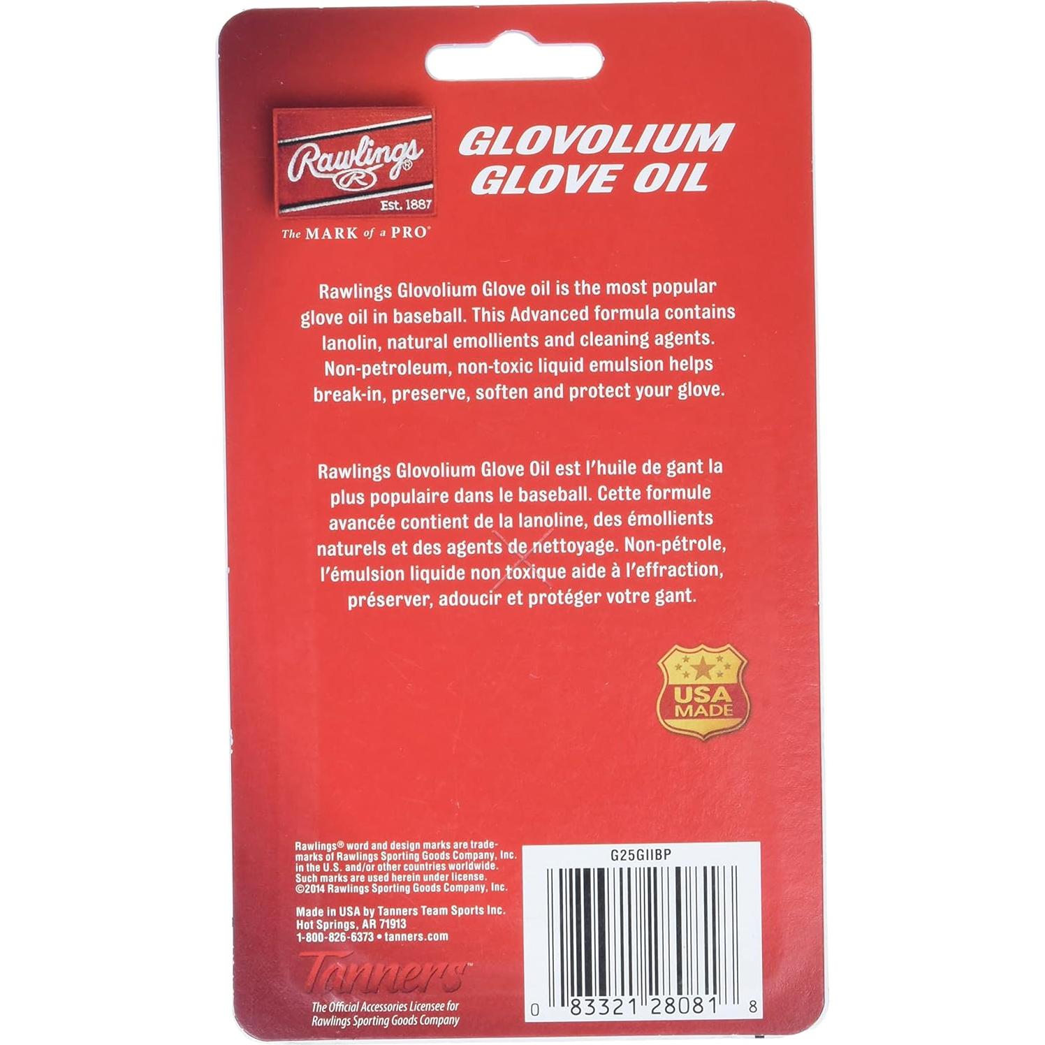 Tratamiento para Guantes de Béisbol Rawlings Glovolium 113g
