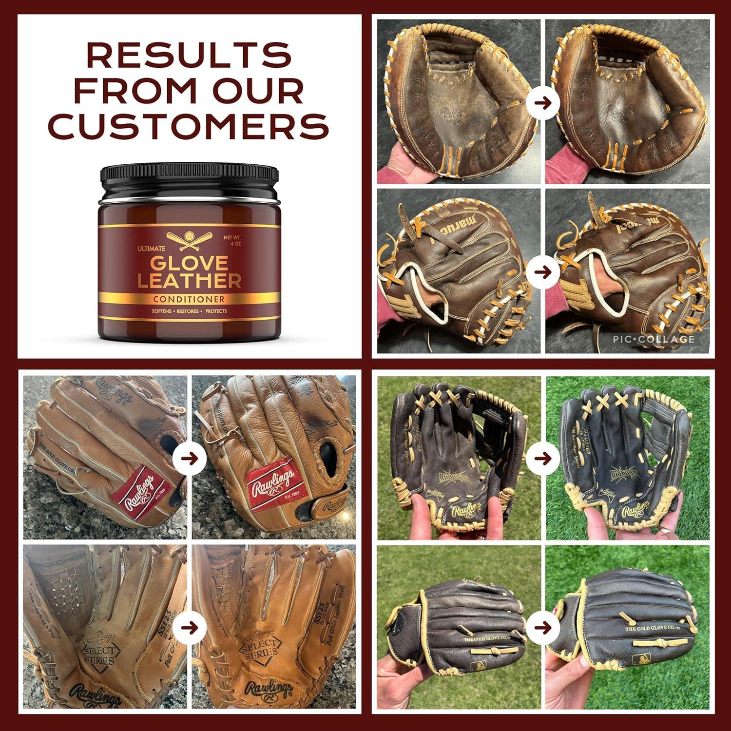 Acondicionador y Limpiador para Guantes de Béisbol FORTIVO 3 en 1