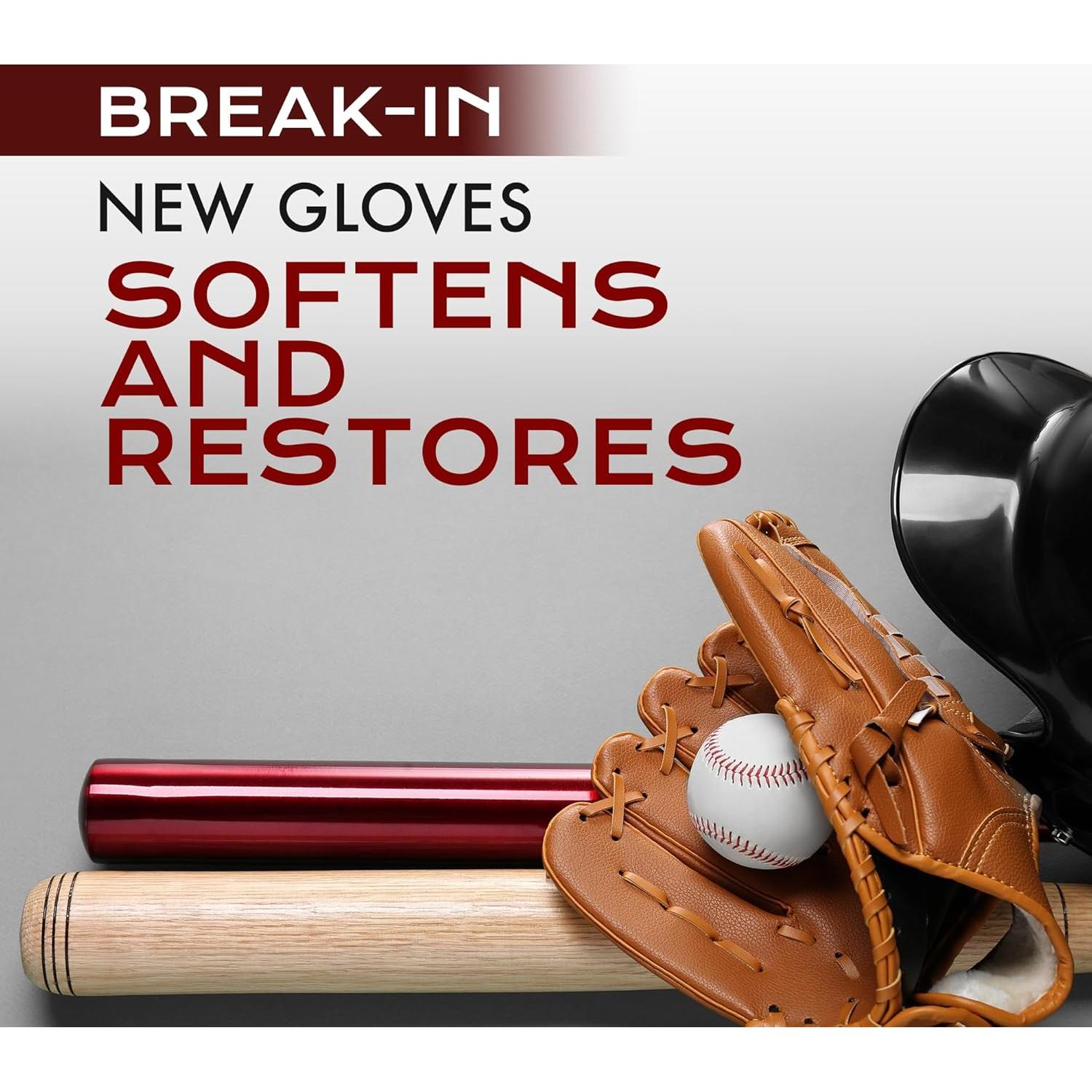 Acondicionador y Limpiador para Guantes de Béisbol FORTIVO 3 en 1