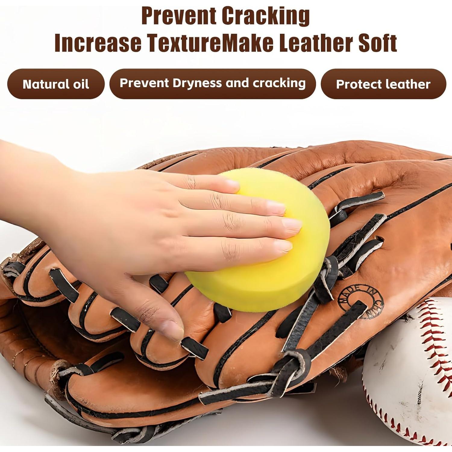 Aceite para Guantes de Béisbol JAOJAO 150 g - Acondicionador de Cuero