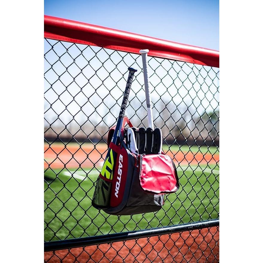 Mochila de Béisbol Easton LISTA PARA JUEGO para Jóvenes - Rojo