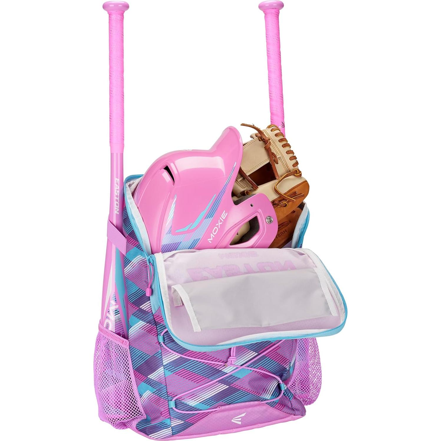 Mochila Equipaje Easton Moxie Béisbol Softbol T-Ball Rosa
