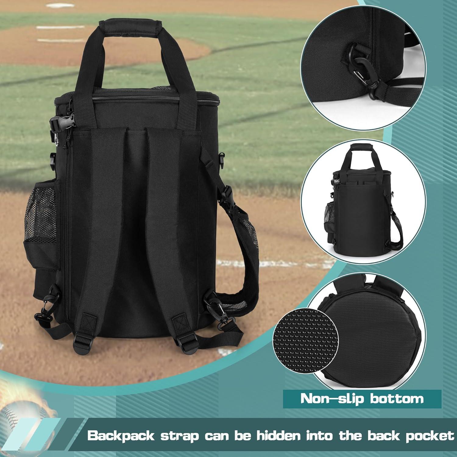 Bolsa para Cubo de Béisbol Smasrob 6 Galones con Mochila