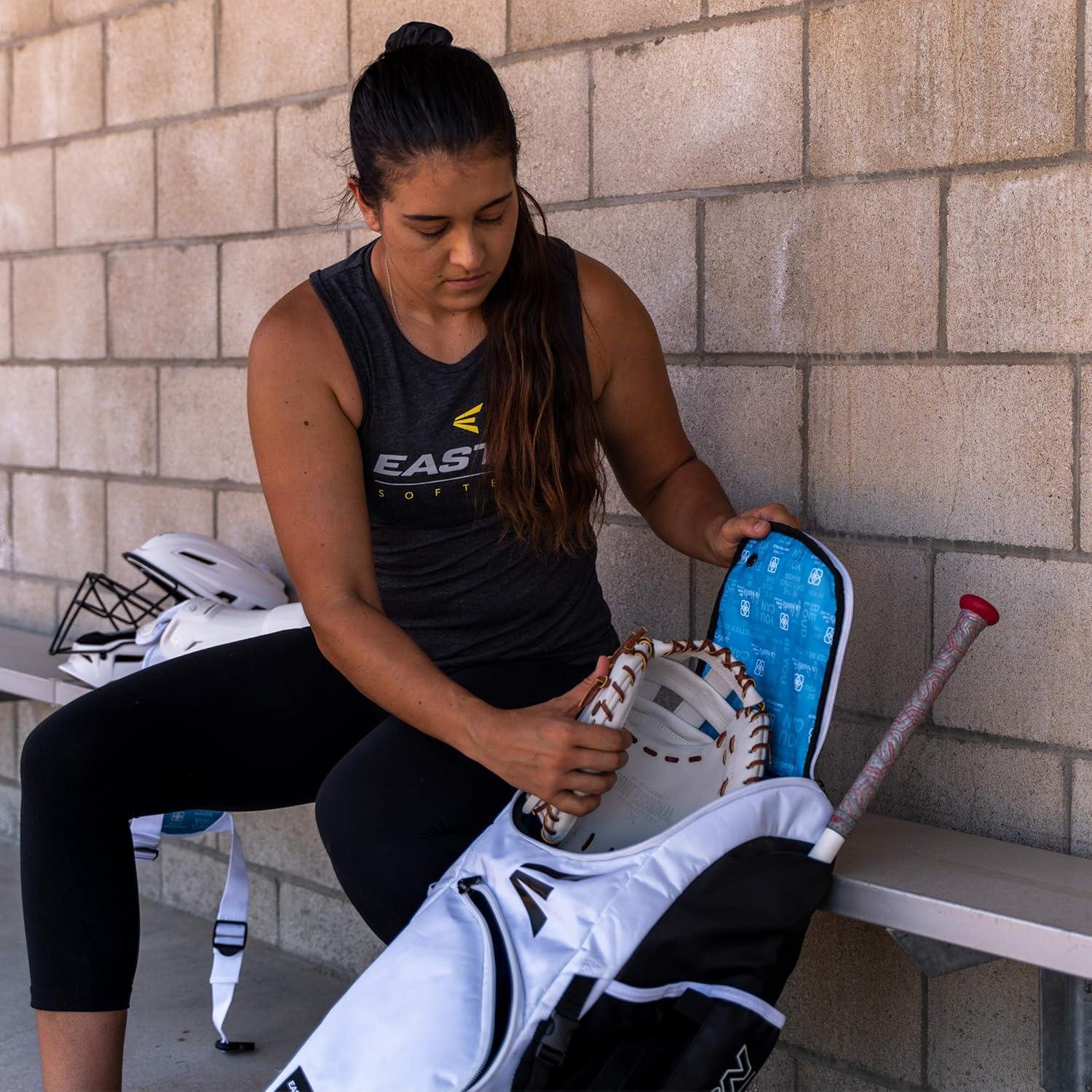 Mochila de receptor Easton Jen Schro 56L Ventilada Blanca