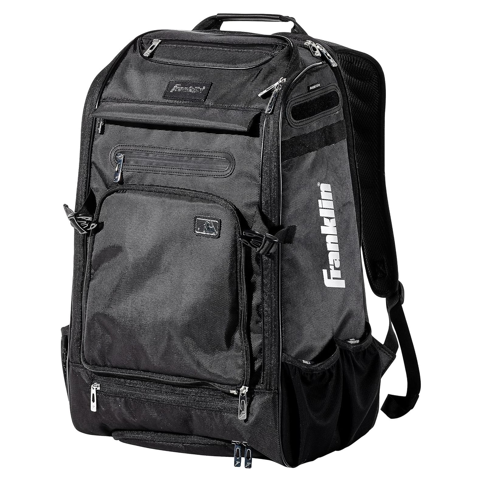 Mochila de béisbol Franklin Sports Junior - Almacenamiento 4 bates