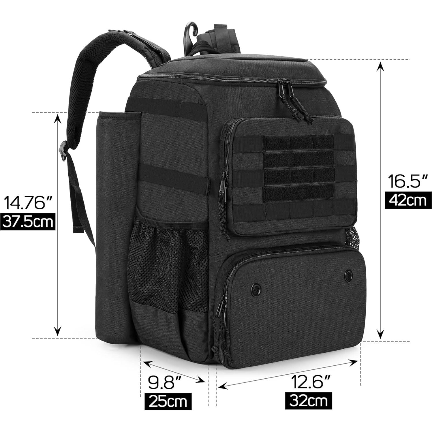 Mochila de béisbol DSLEAF con 2 fundas y compartimento para zapatos