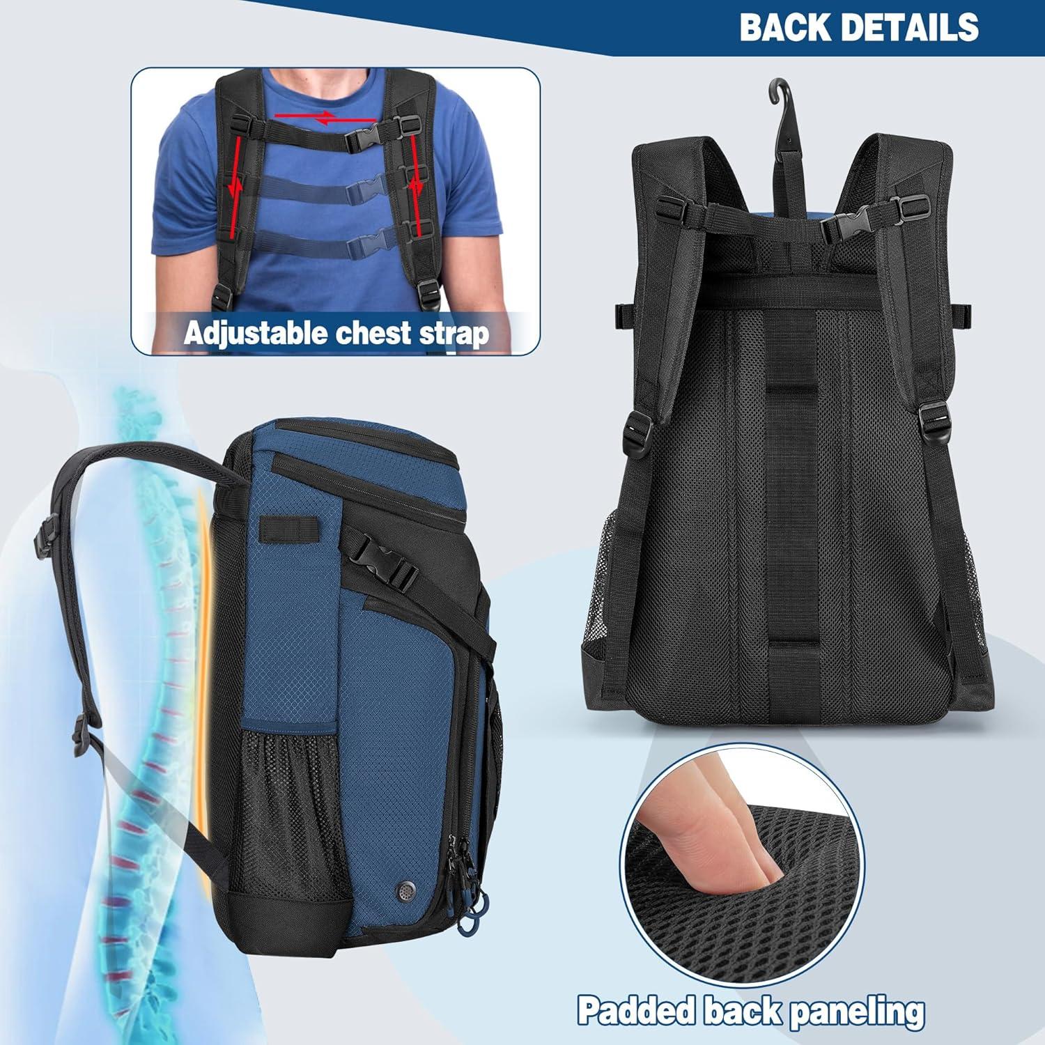 Mochila de Béisbol Smasrob SM00303 con Compartimentos y Soporte