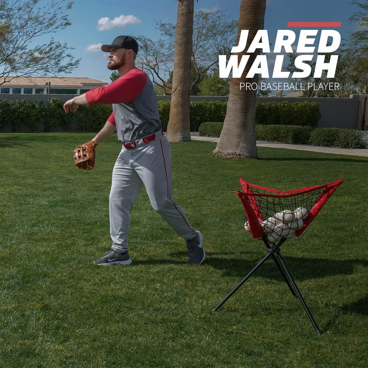 Caddy Portátil de Pelotas PowerNet para Béisbol y Softbol