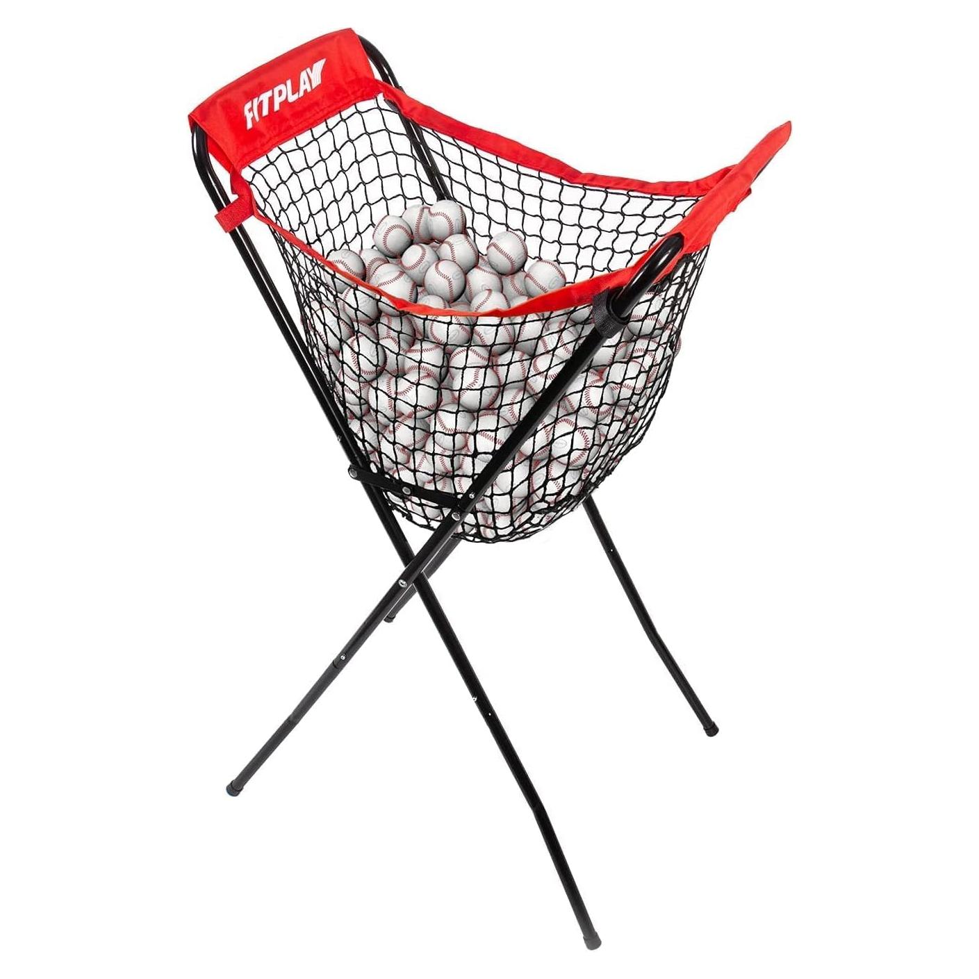 Caddy de Béisbol WEEPALM Extra Grande - Capacidad 100 Pelotas