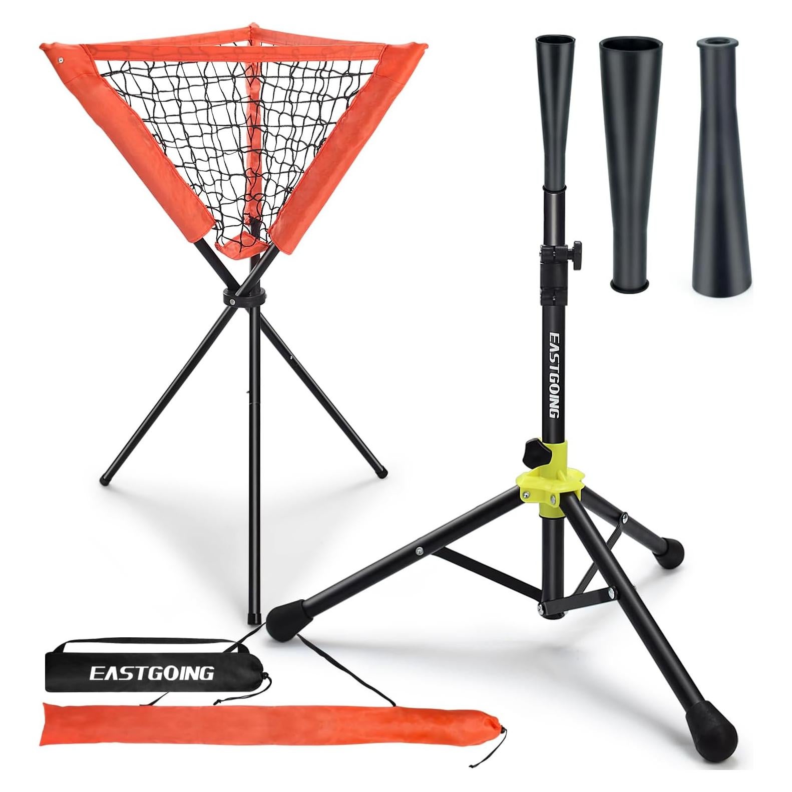 Tee de Bateo Portátil Eastgoing Ajustable con Caddy 61-99 cm