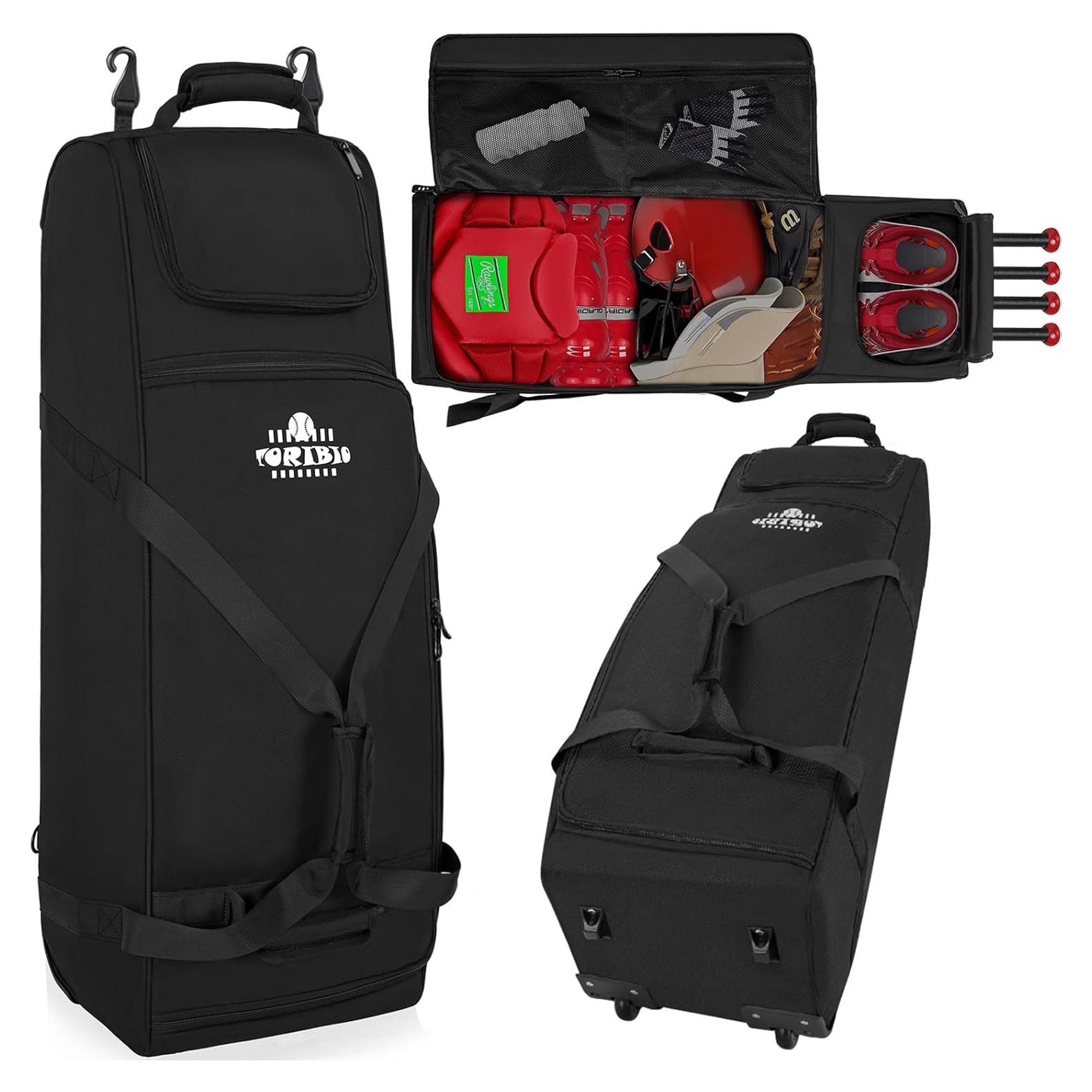 Bolsa de Béisbol Grande con Ruedas TORIBIO 91.44x30.99cm