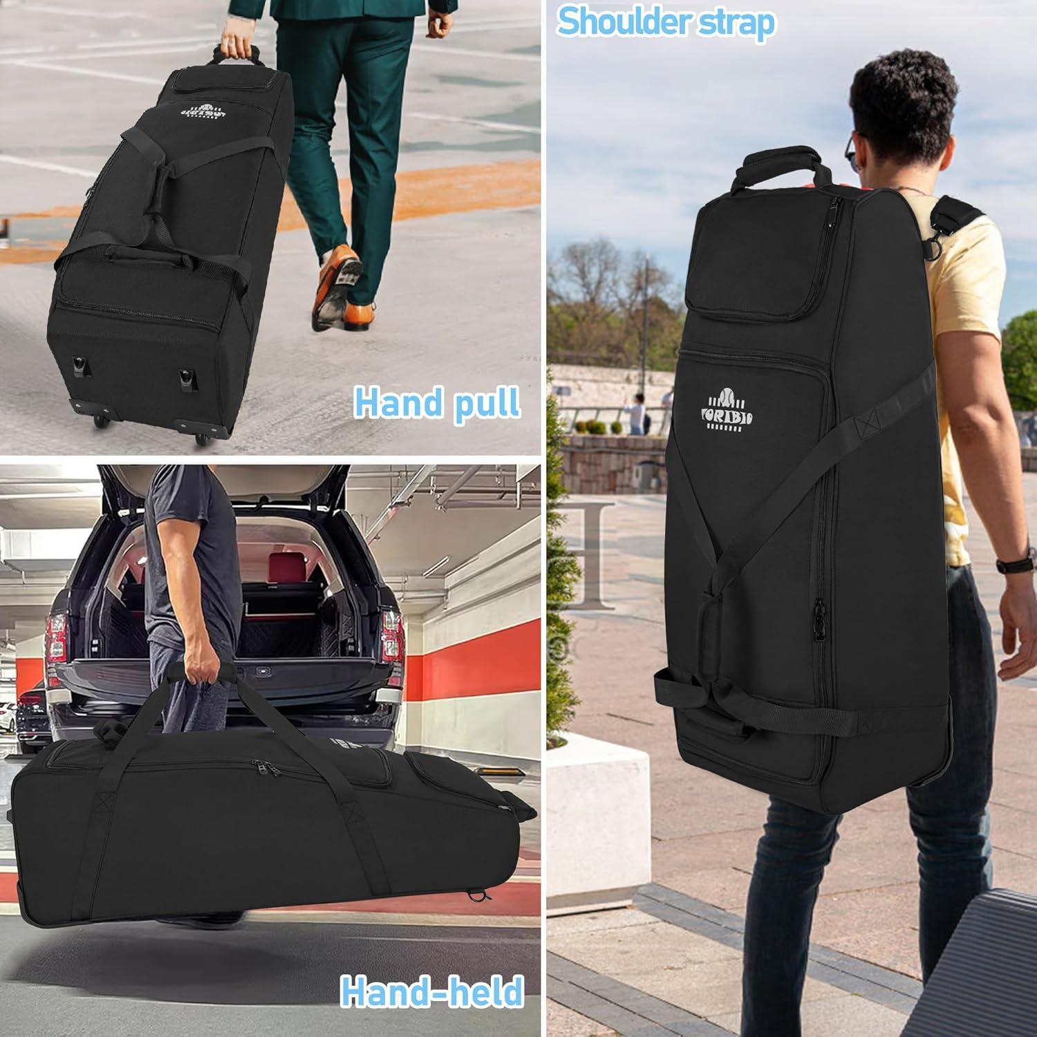 Bolsa de Béisbol Grande con Ruedas TORIBIO 91.44x30.99cm