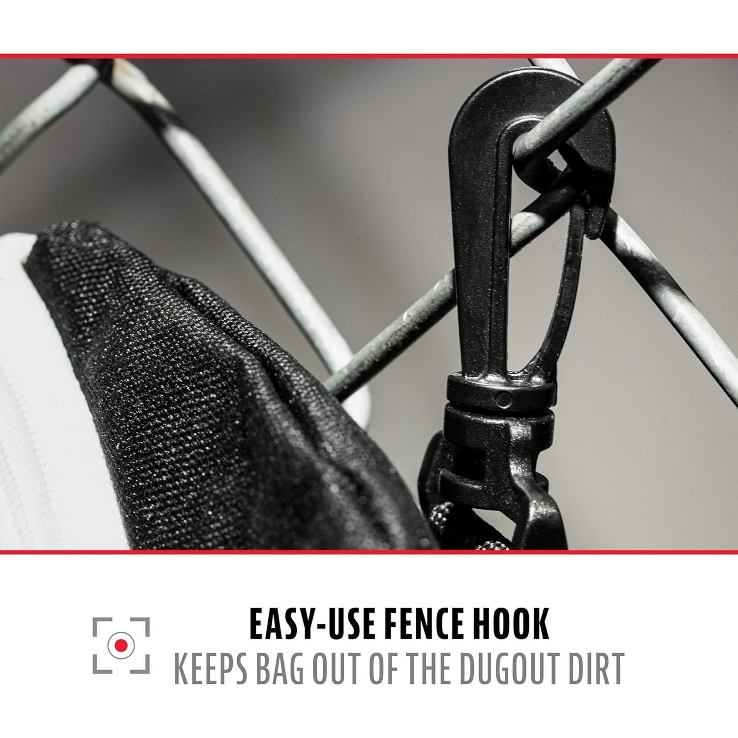 Bolsa de Bate de Béisbol Franklin Sports Junior - Capacidad 3 Bates