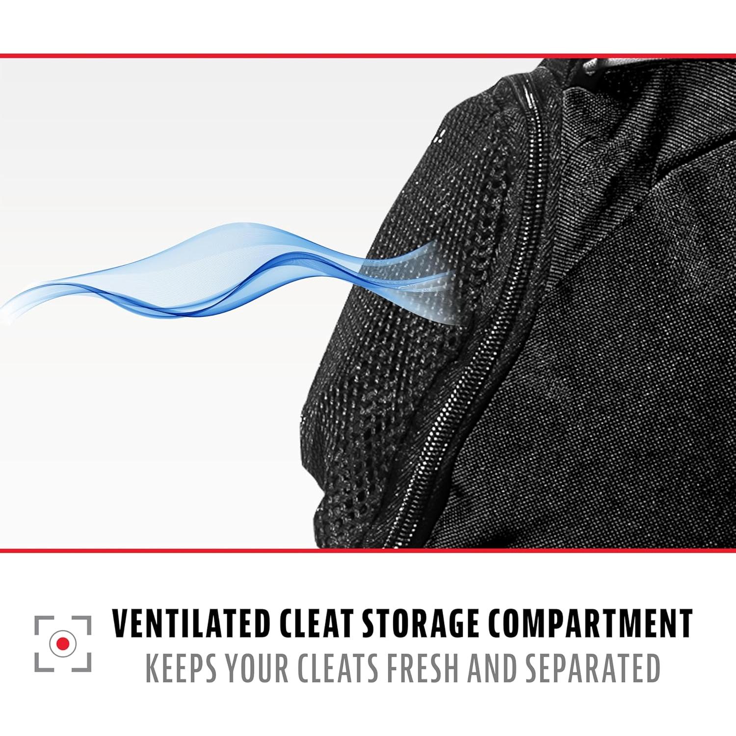 Bolsa de Bate de Béisbol Franklin Sports Junior - Capacidad 3 Bates