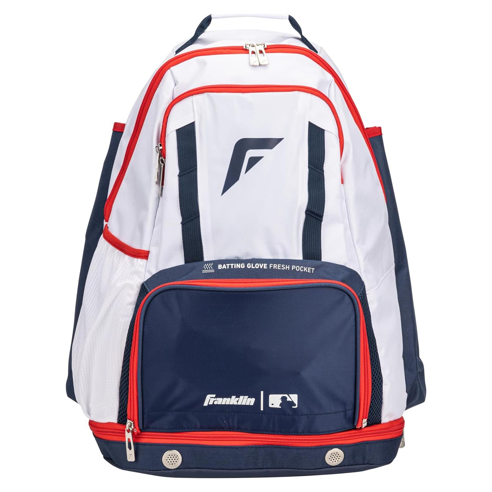 Mochila de béisbol Gameday Franklin Sports - Impermeable 53cm