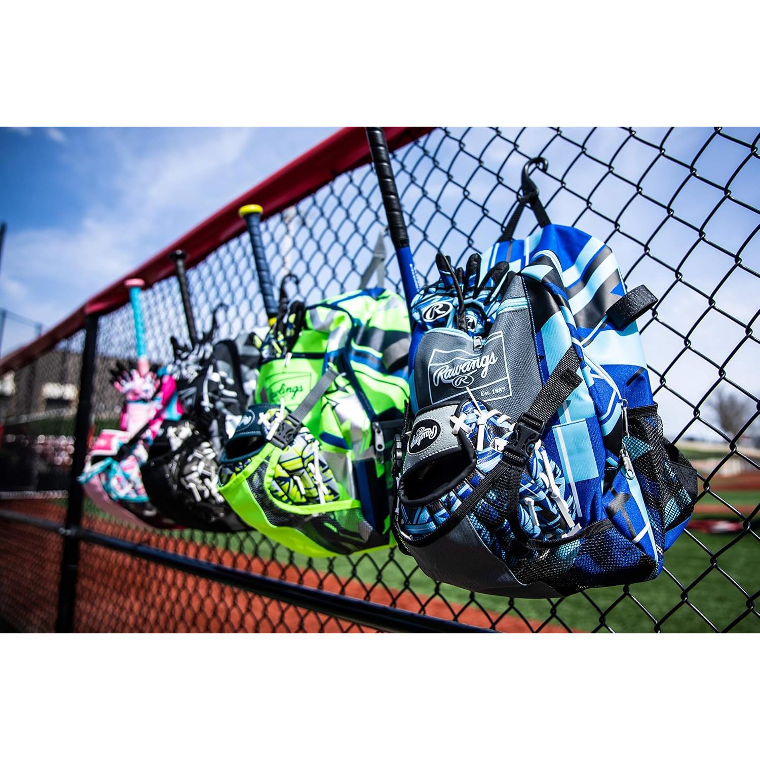 Mochila de Equipamiento Rawlings REMIX T-Ball Juvenil 38.1x30.5cm