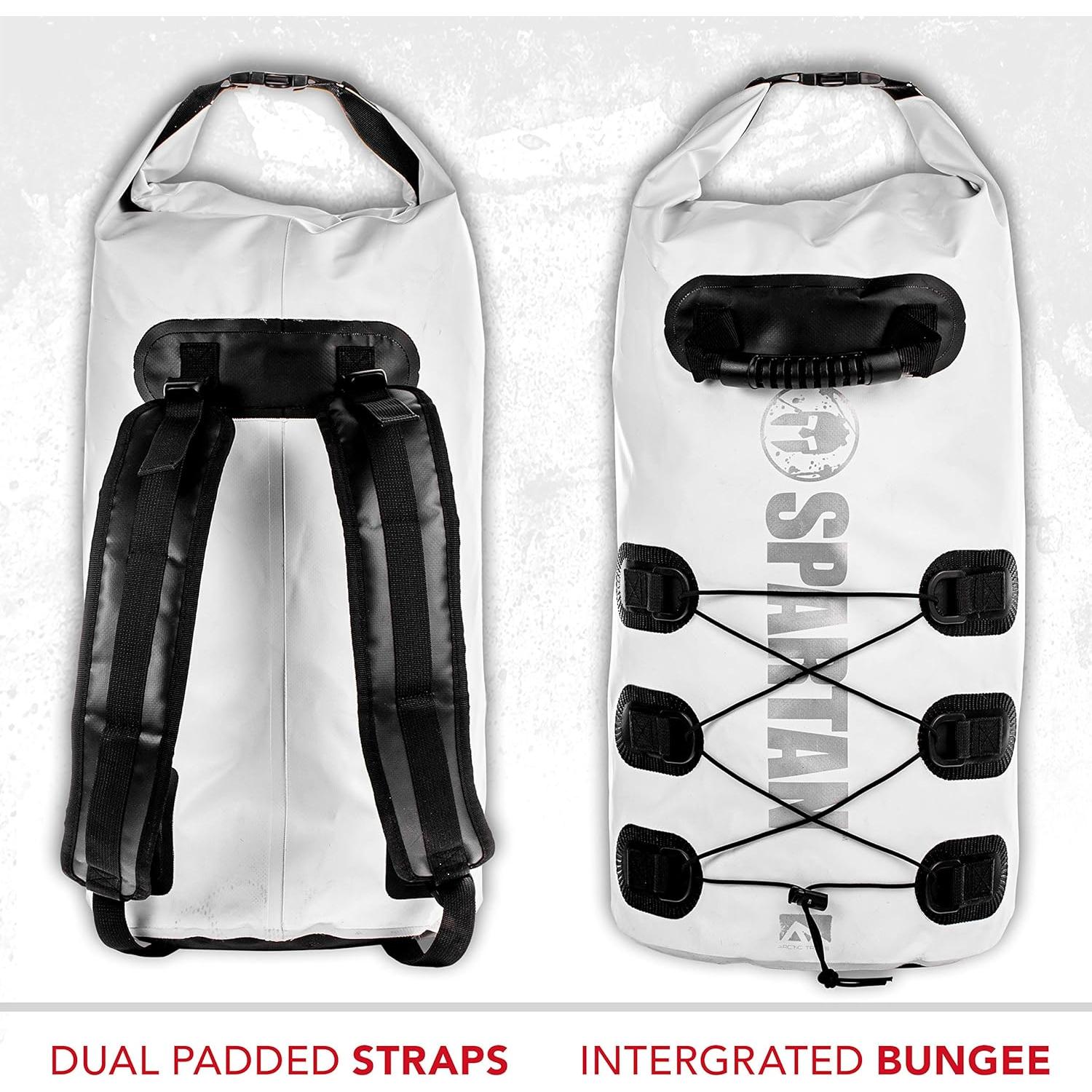 Saco Drypack Spartan Franklin Sports 30L Juvenil Blanco