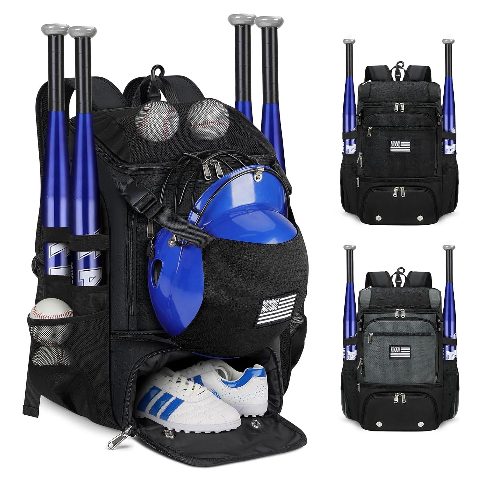 Mochila de béisbol RAINSMORE 9533 con compartimento para zapatos