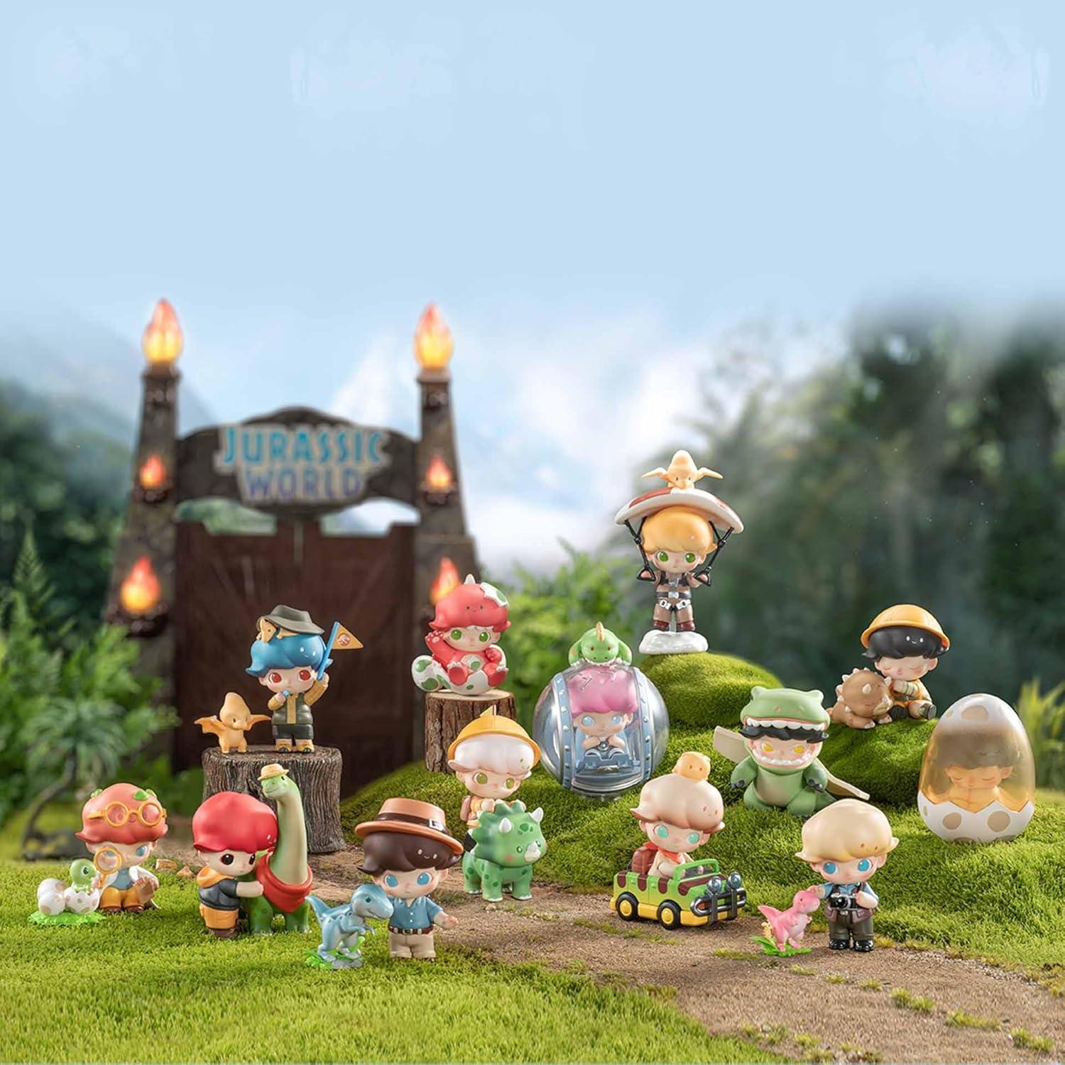 Figuras de Caja Ciega POP MART Dimoo Jurásico Mundo - Juego Completo