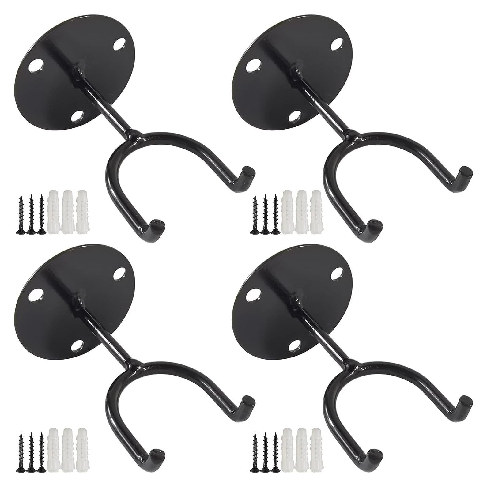 Soportes de Exhibición para Bate ROYHOO - 4 Ganchos Negros