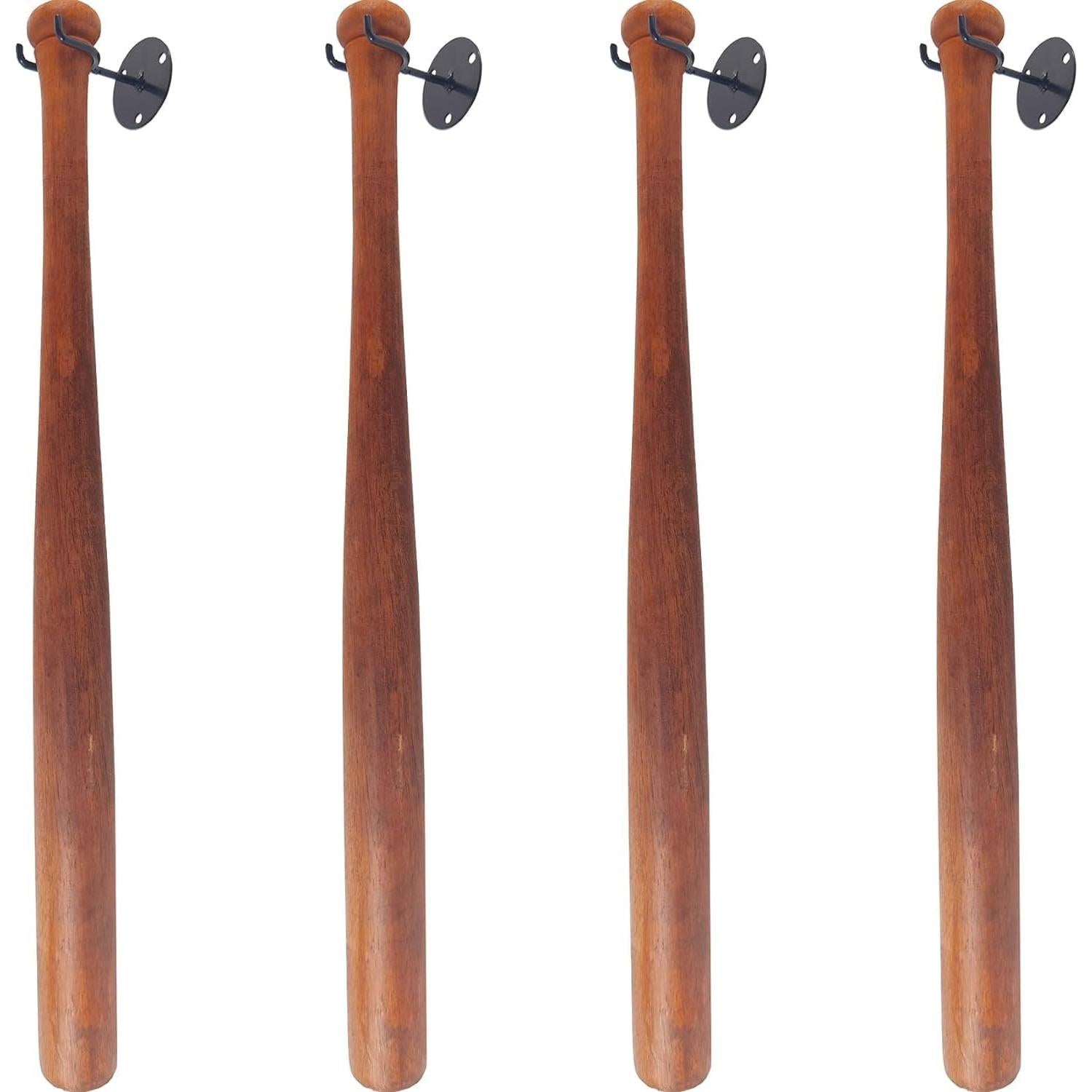 Soportes de Exhibición para Bate ROYHOO - 4 Ganchos Negros