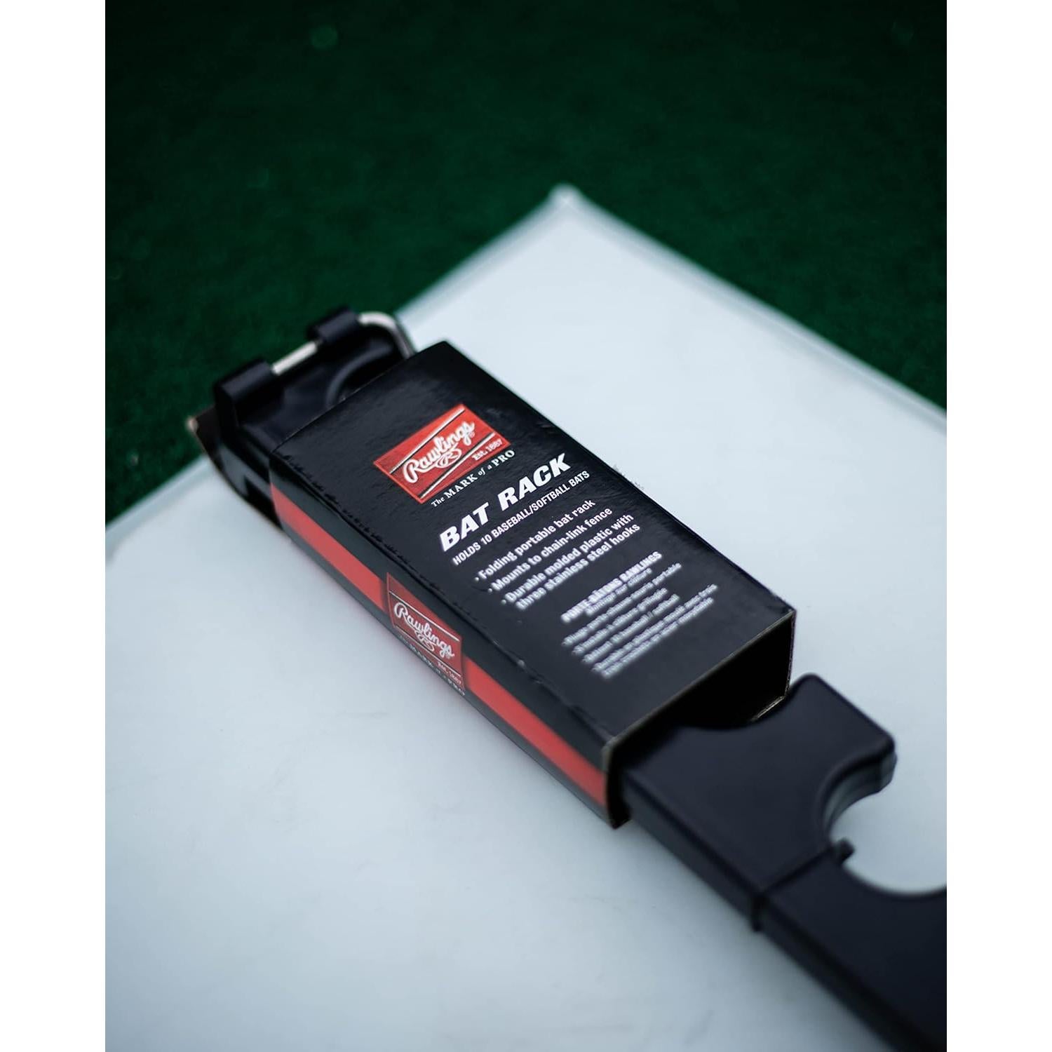 Soporte para Bate de Dugout Rawlings - Sostiene 10 Bates