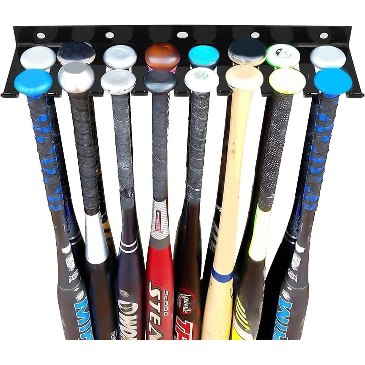Soporte para Bate de Béisbol Aoneky - Capacidad 16 Bates - Metal