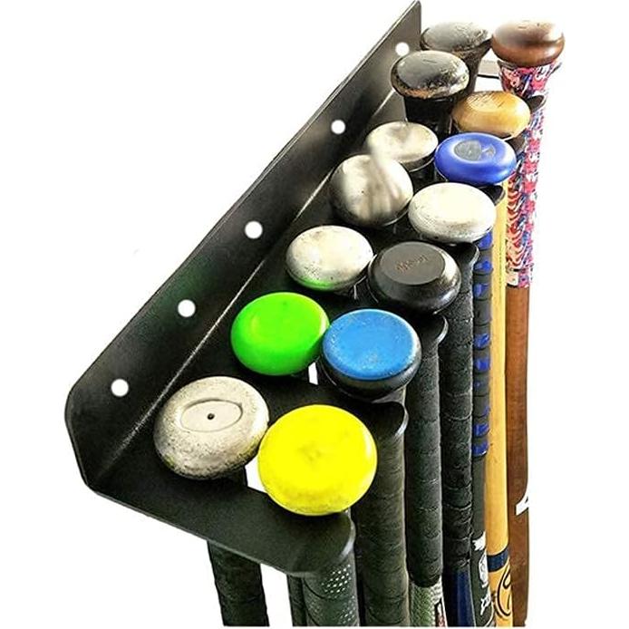 Soporte para Bate de Béisbol Aoneky - Capacidad 16 Bates - Metal
