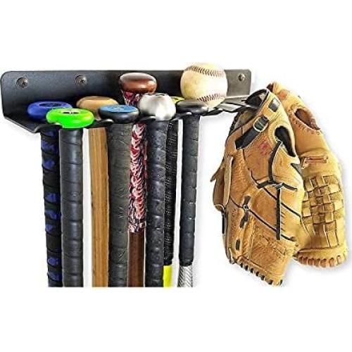 Soporte para Bate de Béisbol Aoneky - Capacidad 16 Bates - Metal