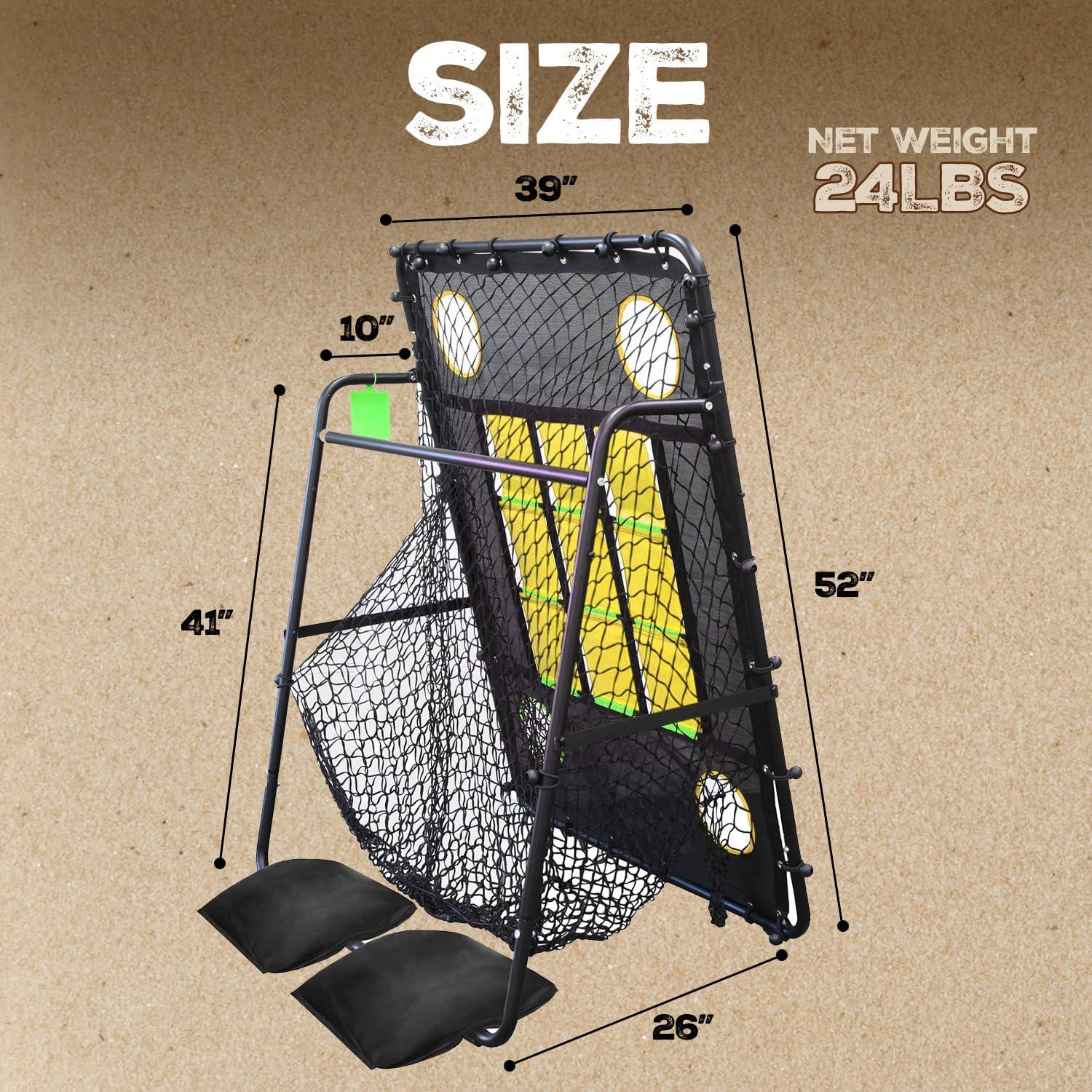 Red de Lanzamiento PO NATION 3.66x1.83m para Entrenamiento