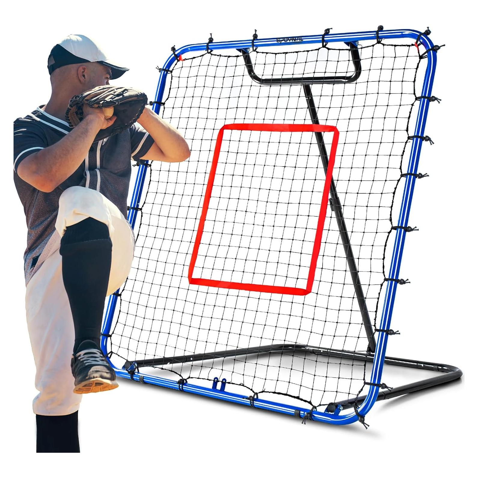 Red de Rebote de Béisbol SPOYNAL 1.22x1.37m Ajustable