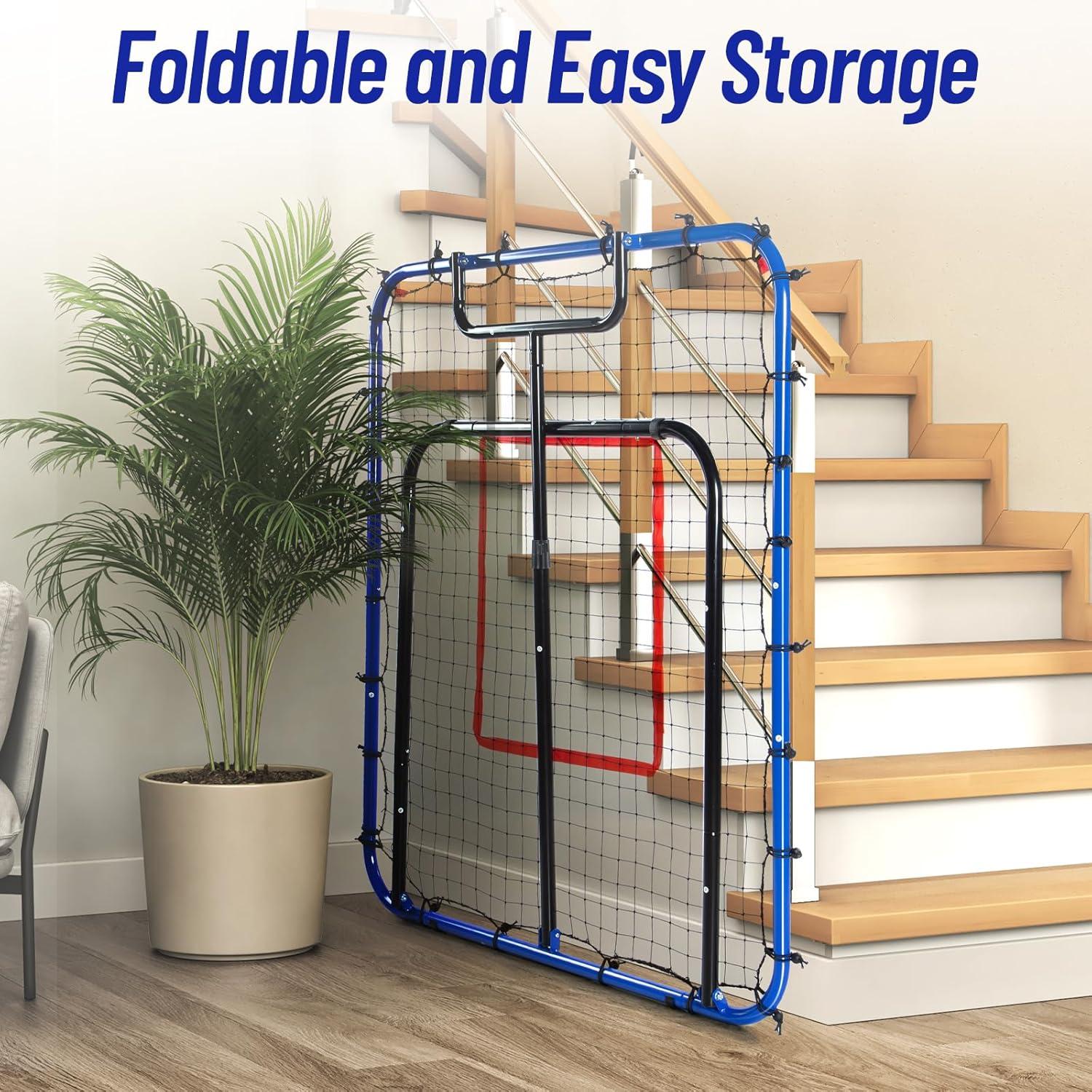 Red de Rebote de Béisbol SPOYNAL 1.22x1.37m Ajustable