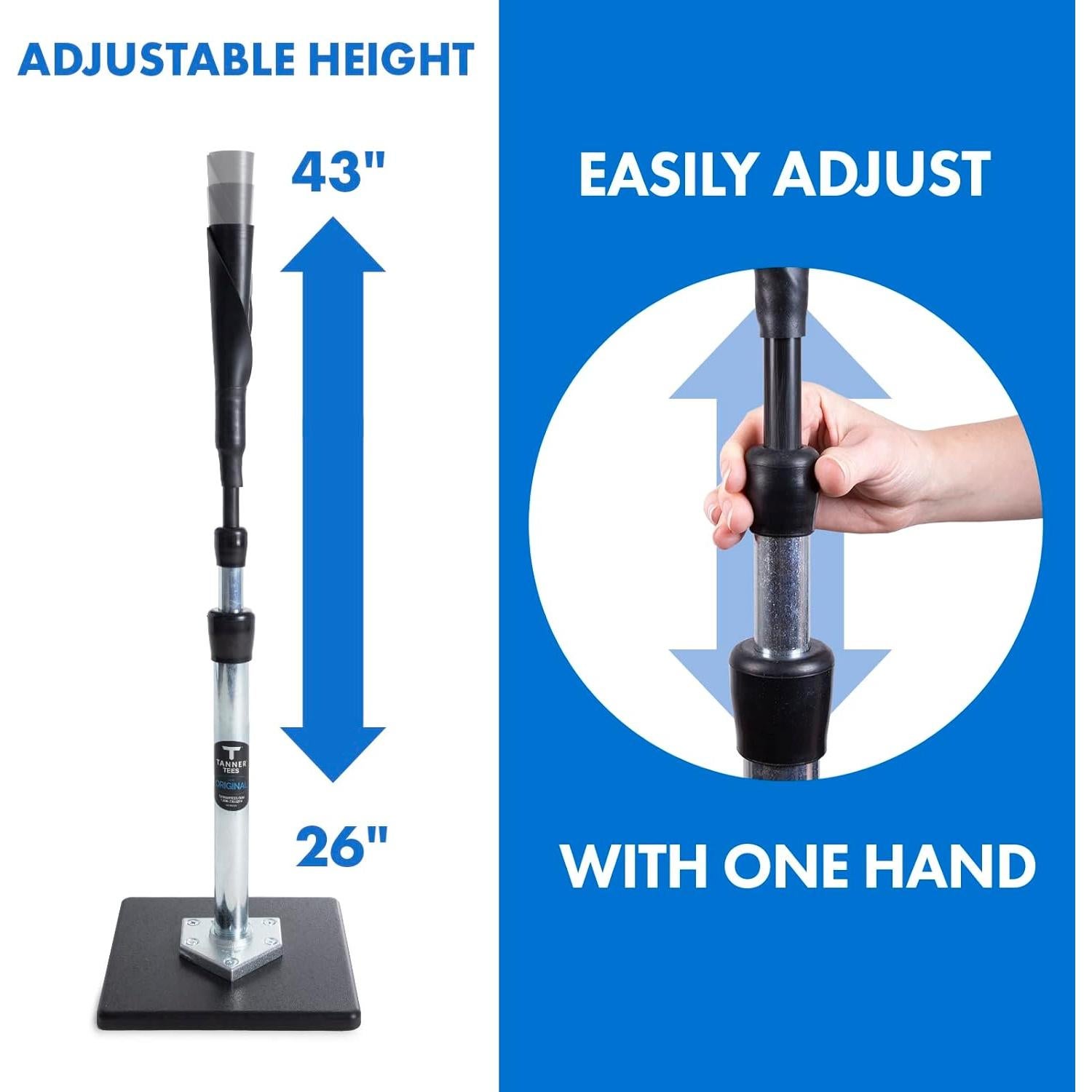 Tee de Bateo Ajustable Tanner Tee Original 66-109 cm