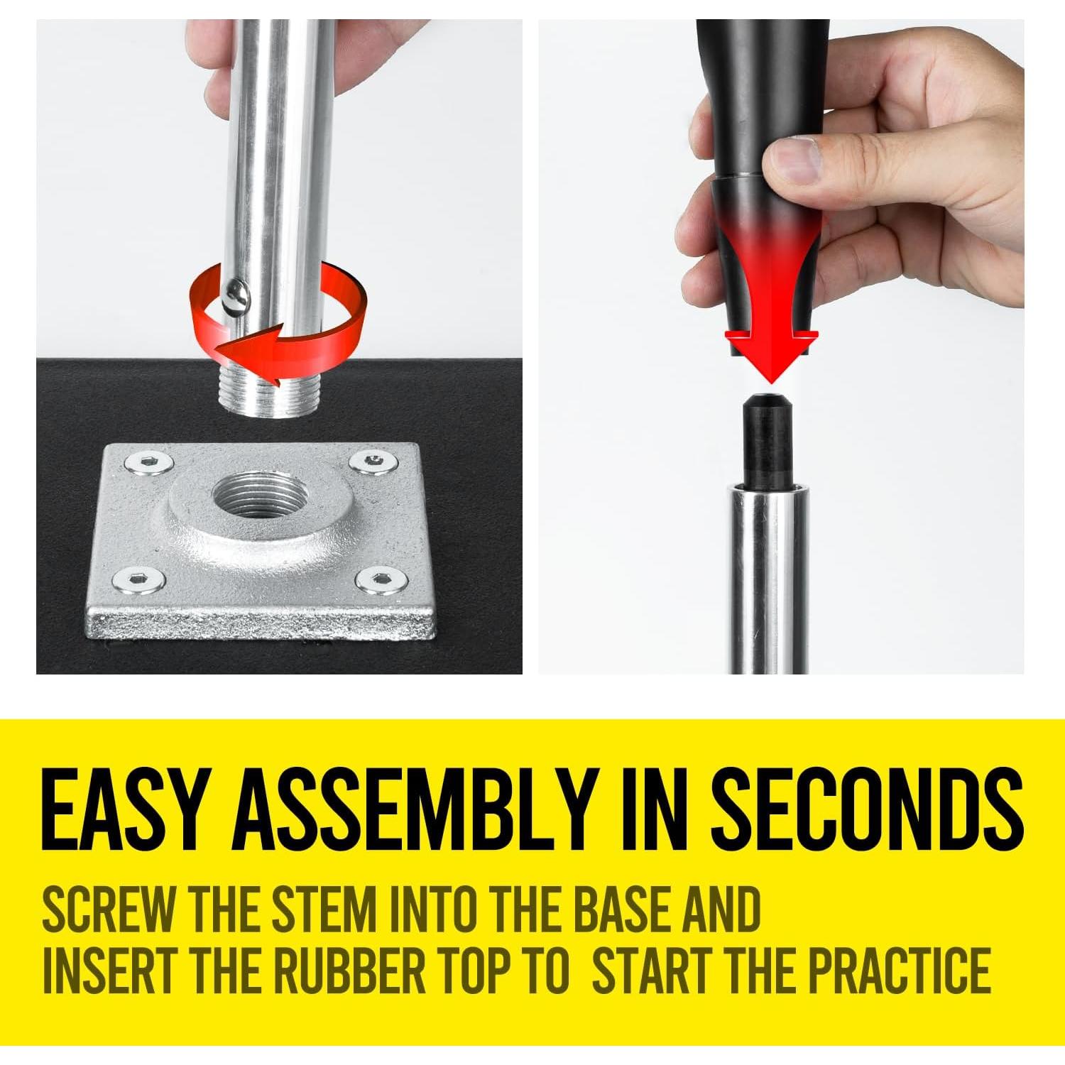 Tee de Bateo Portátil PLAYAPUT Ajustable 63.5-94 cm