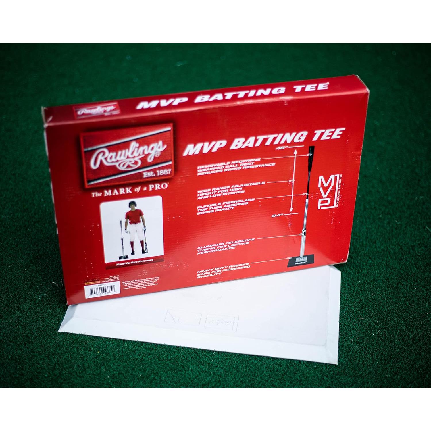 Tee de Bateo Ajustable Rawlings MVP | Caucho Alta Resistencia 61-117 cm