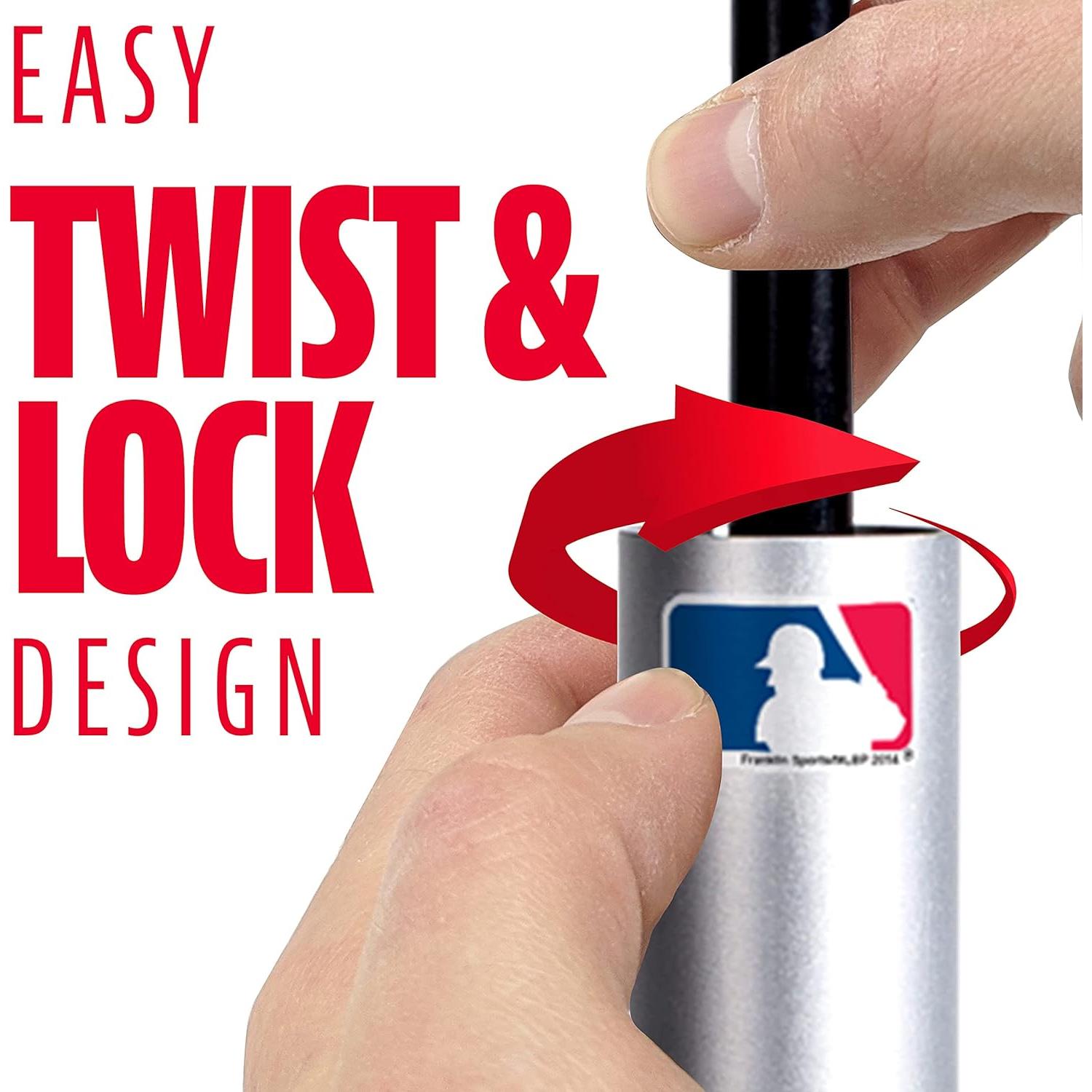 Tee de Bateo Ajustable Franklin Sports Pro - Béisbol y Softbol