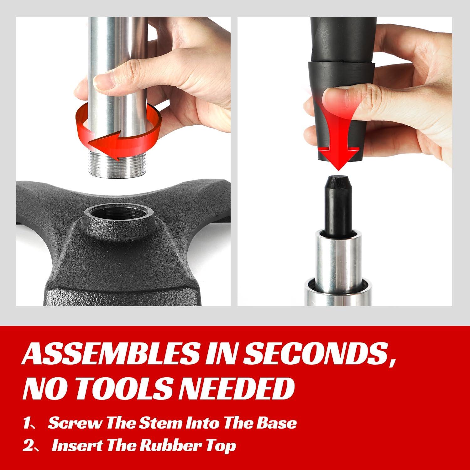 Tee de Bateo Portátil JASCOPRO Ajustable 61-117 cm