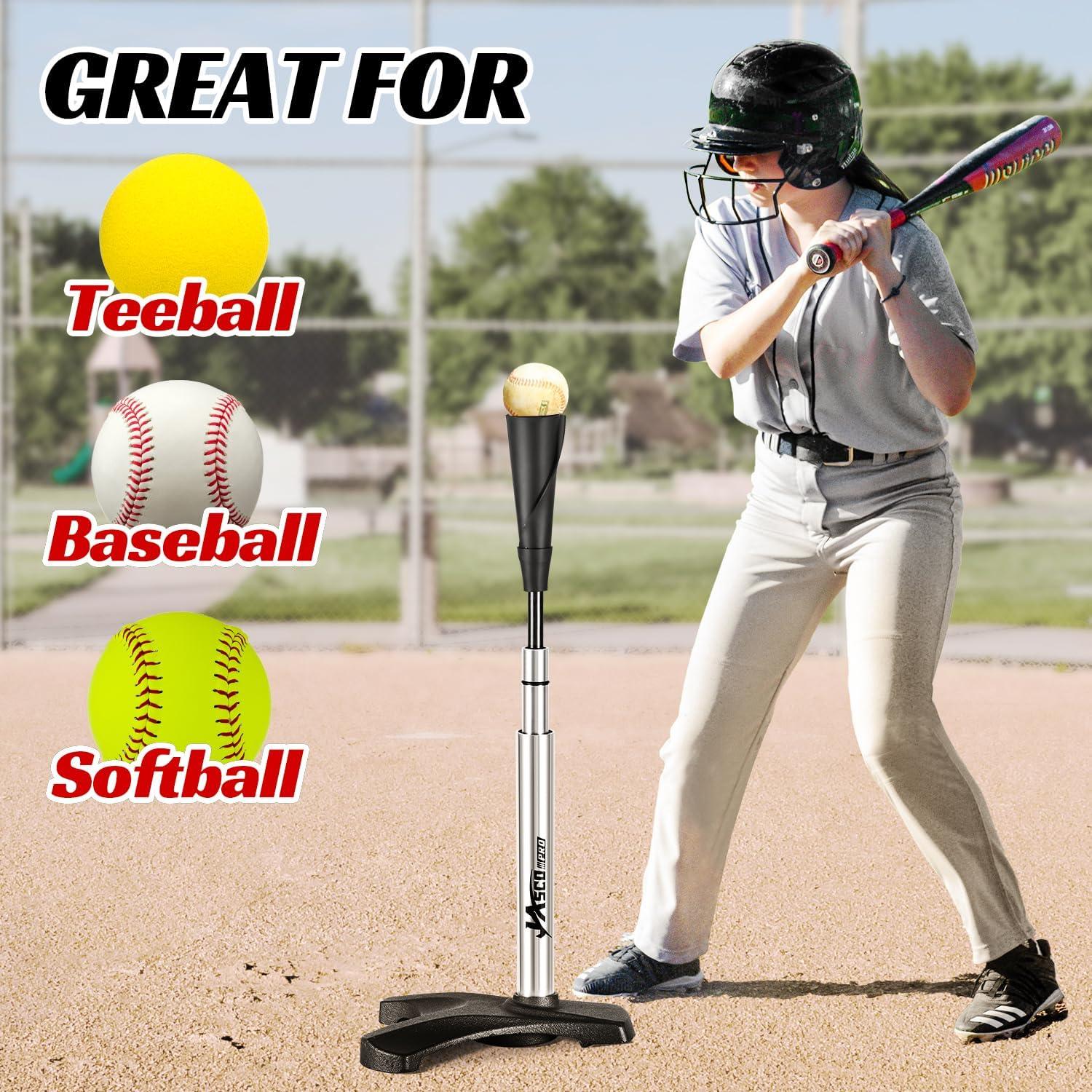 Tee de Bateo Portátil JASCOPRO Ajustable 61-117 cm
