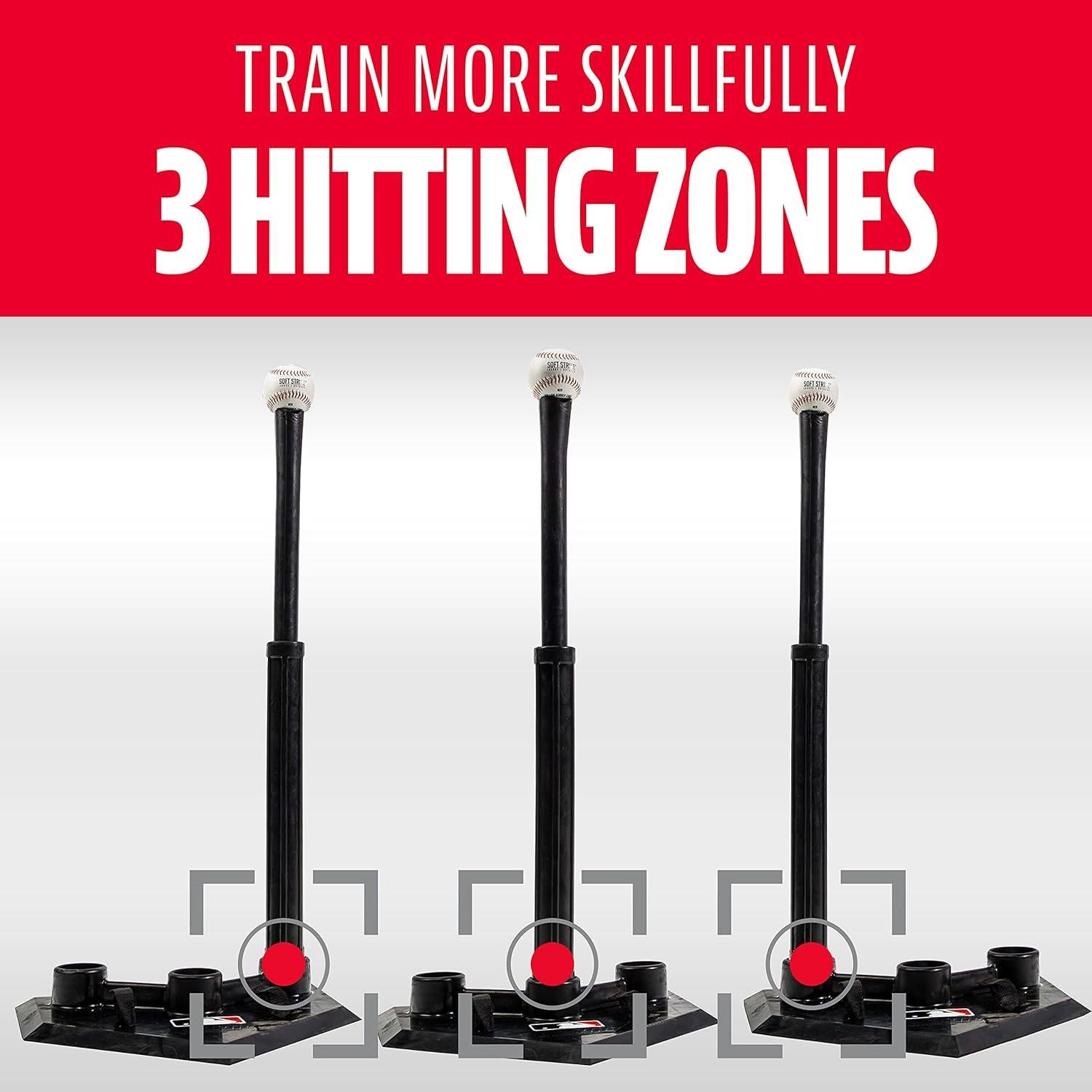 Tee de Bateo Ajustable Franklin Sports para Béisbol y Softbol