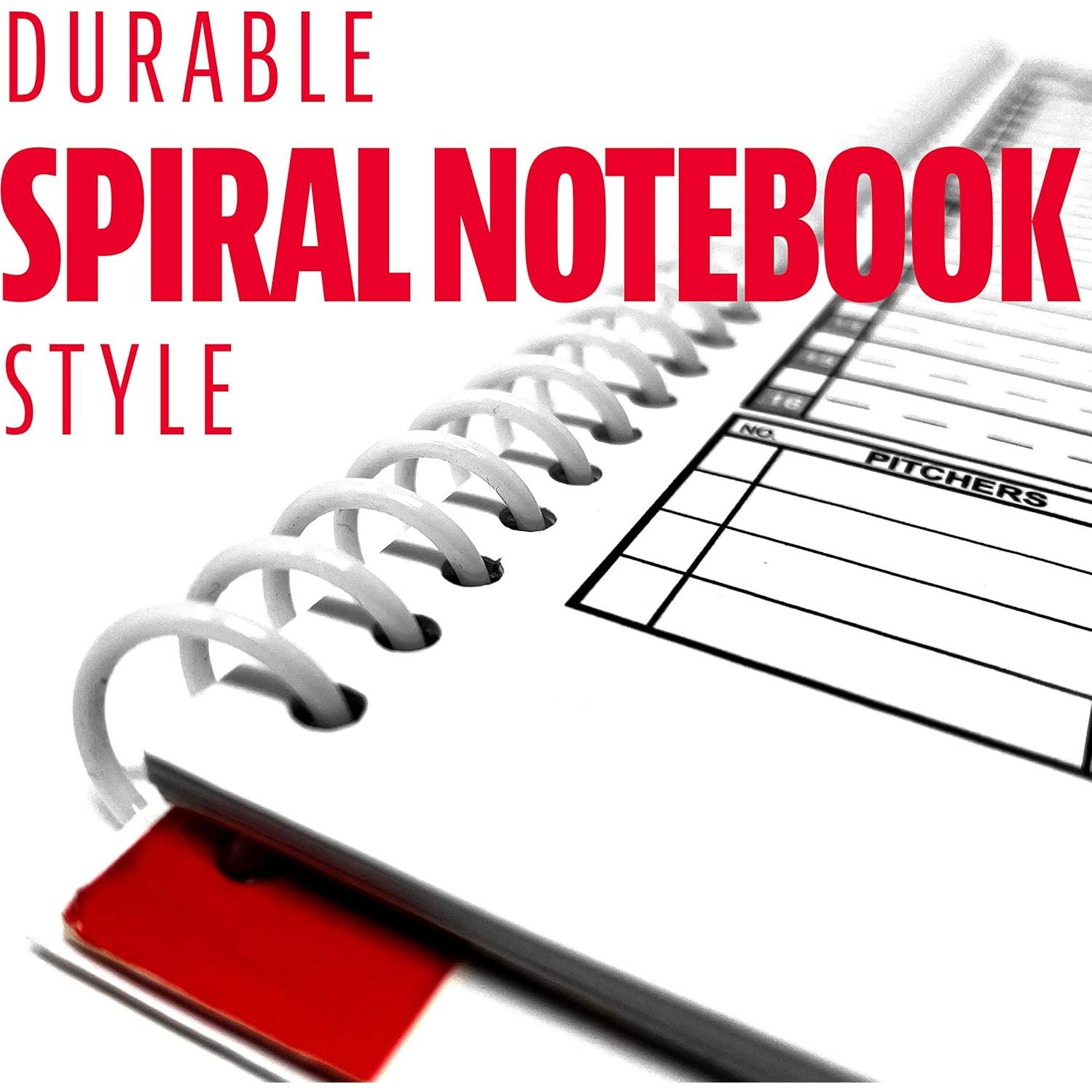 Libro de Puntuaciones de Béisbol y Softbol Franklin Sports - 25 Juegos