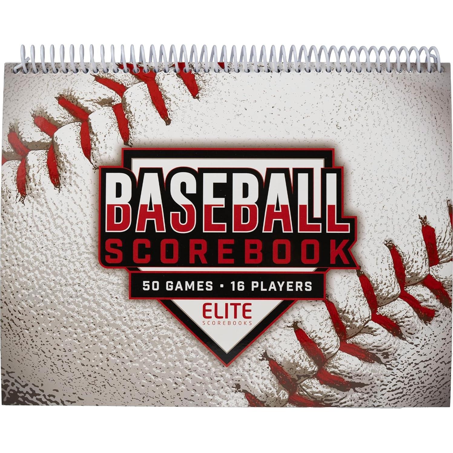 Libro de Puntuaciones de Béisbol Elite Murray - 50 Juegos