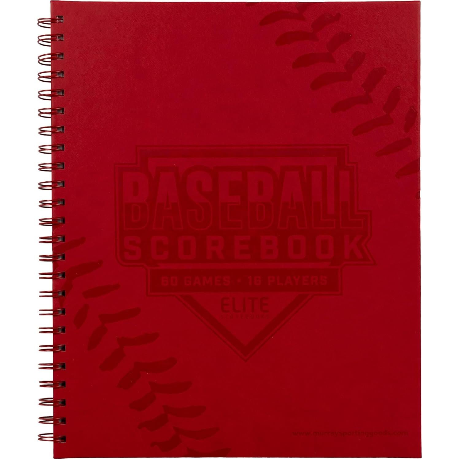 Libro de Anotaciones Premium Béisbol/Softbol Murray 60 Juegos