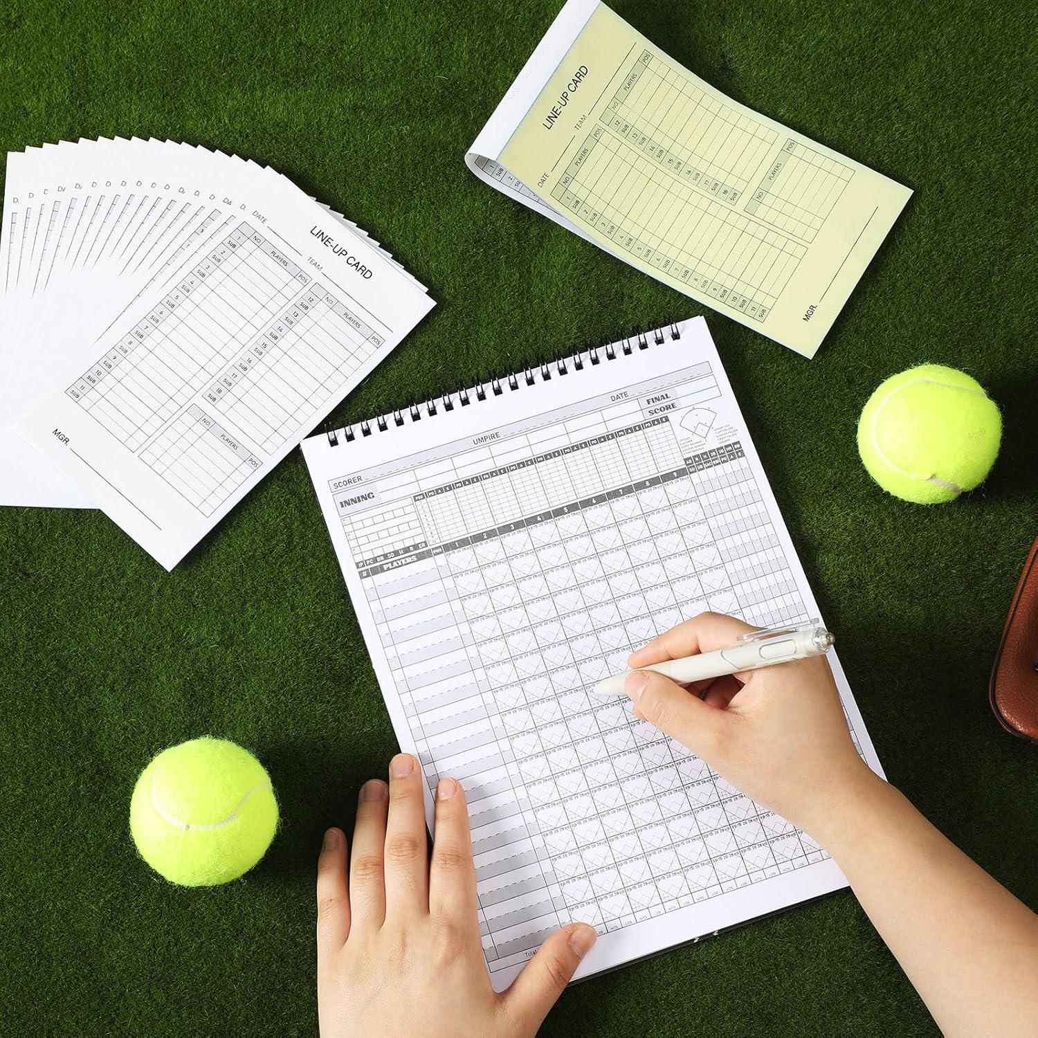 Libro de Puntuación y Tarjetas de Alineación Zhanmai Béisbol